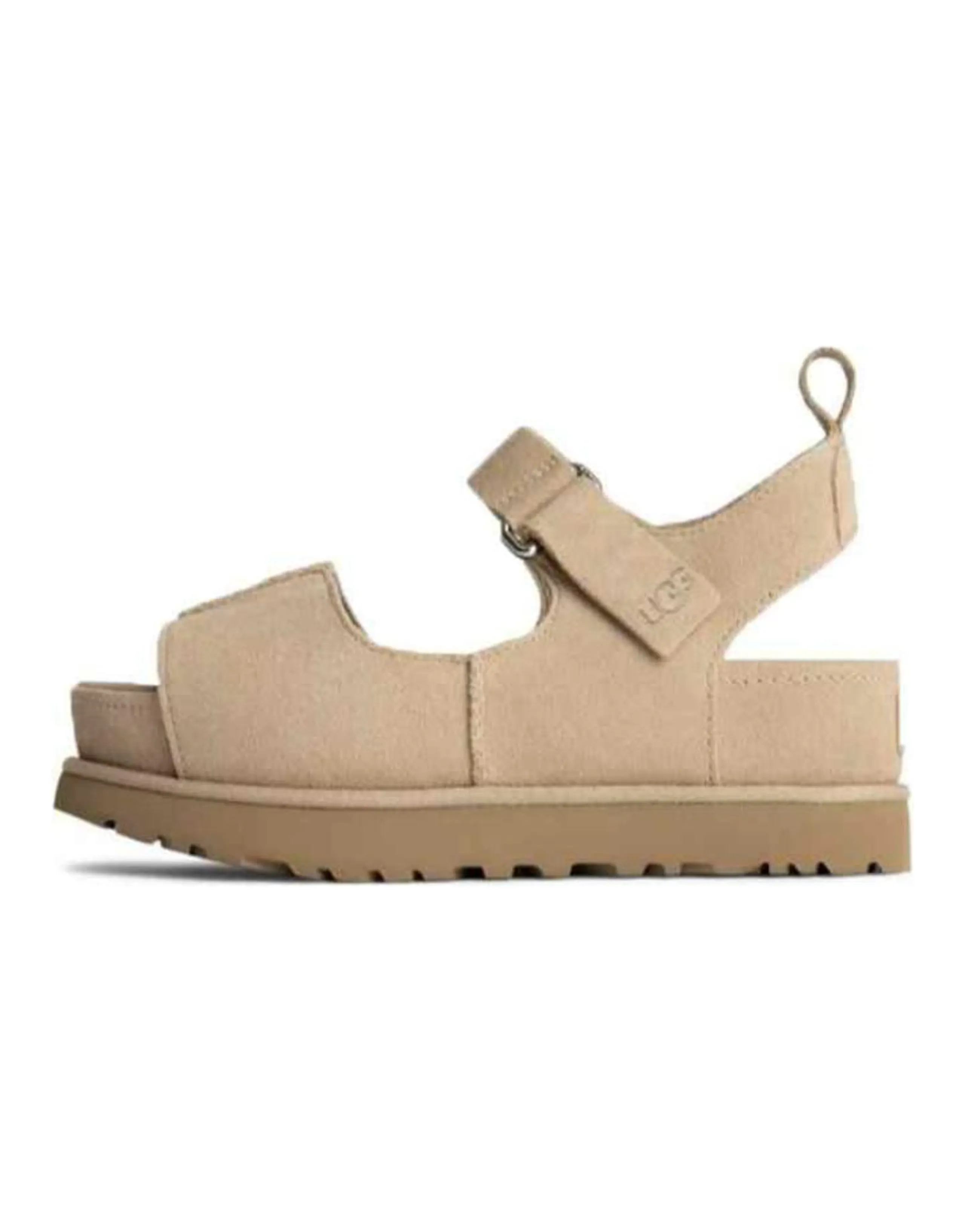 UGG GOLDENSTAR HI Simple Comfortable One-Strap Sandals Women's Sand