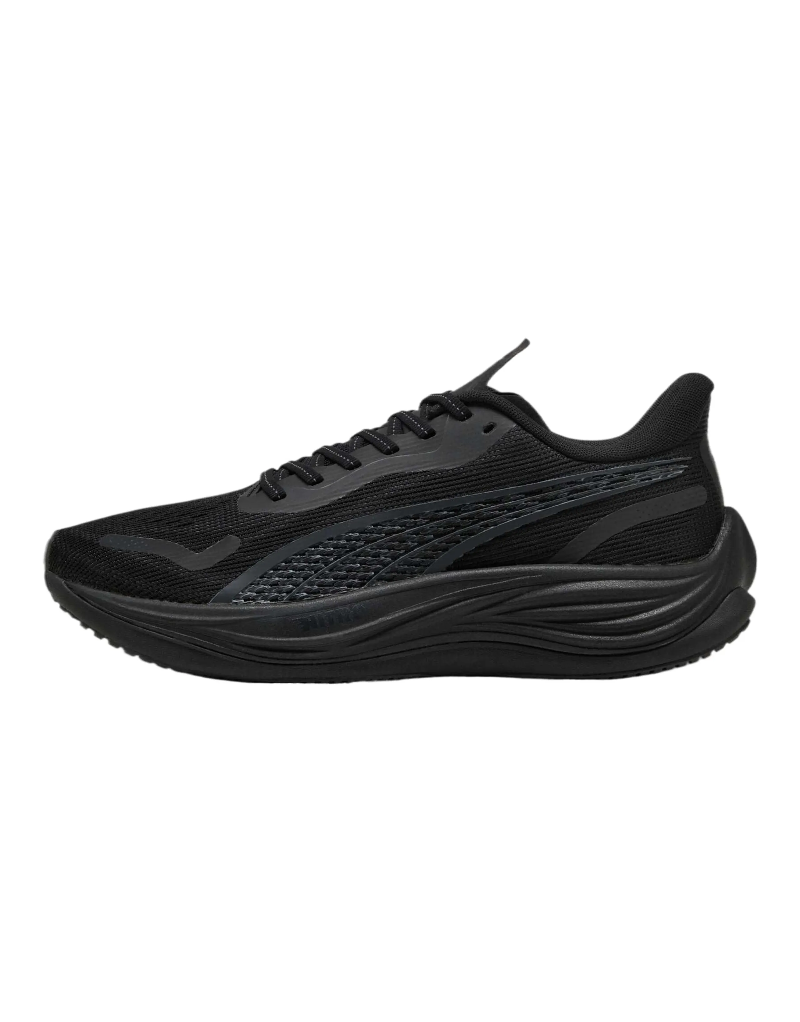 PUMA Wear-resistant And Lightweight Low-Top Casual Shoes Men's Black
