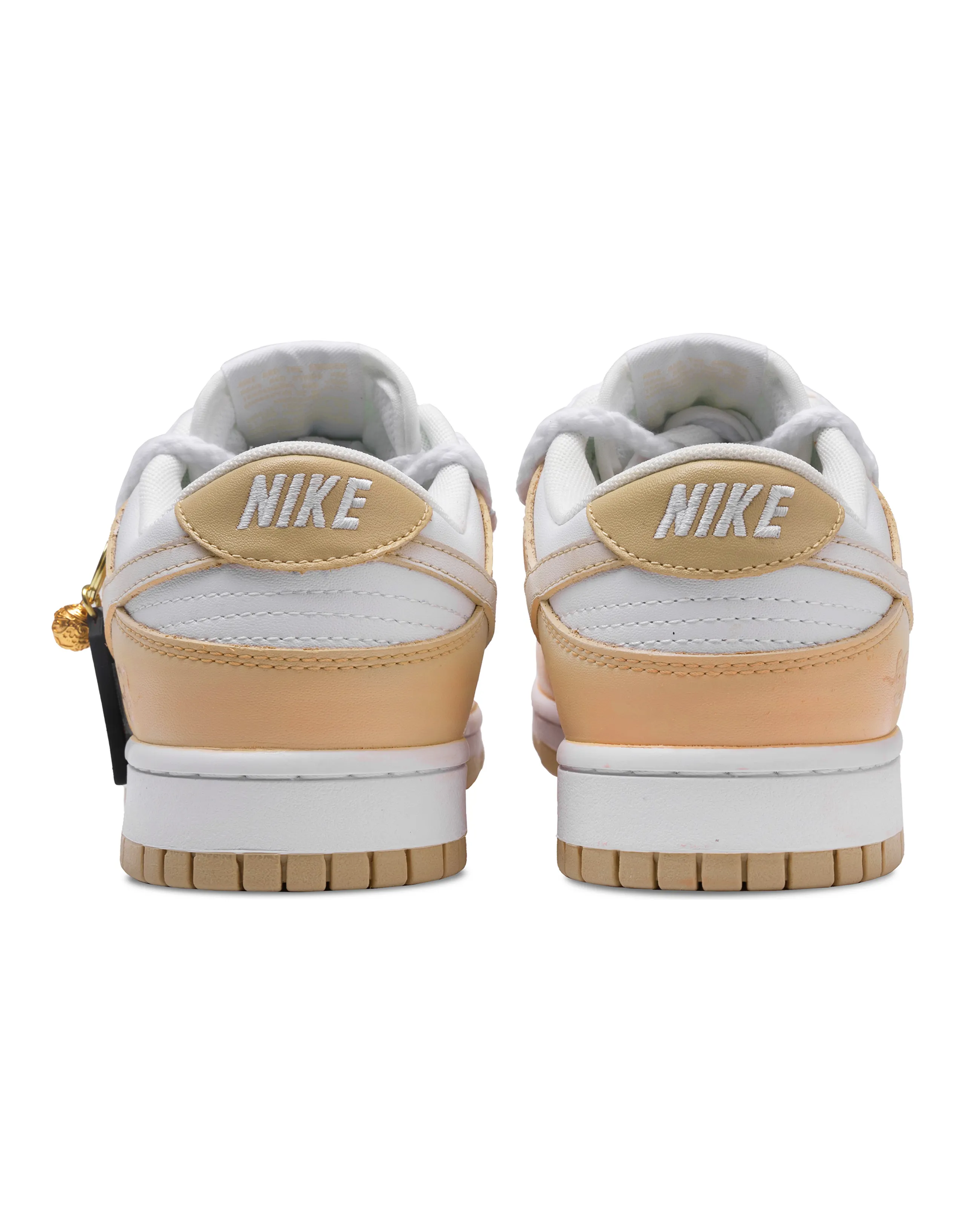 Nike Dunk Anti-Slip Wear-Resistant Low-Top Skateboard Shoes Men's Light Orange Color