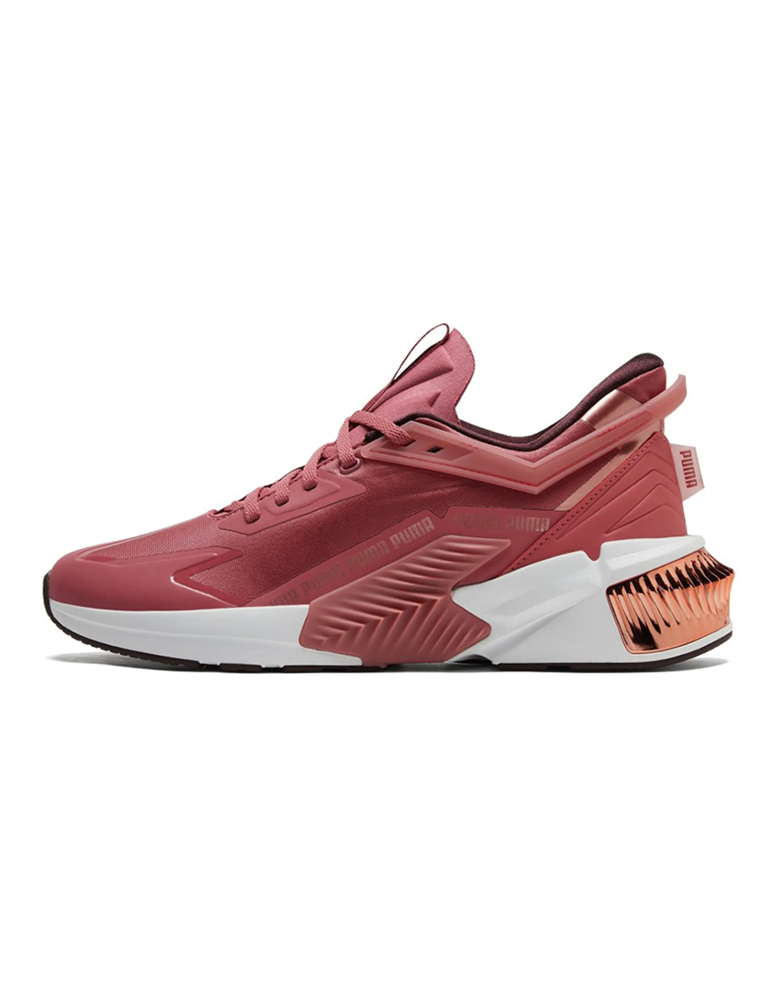 PUMA Provoke Xt Ftr Moto Rose Low Top Running Shoes Red Women's