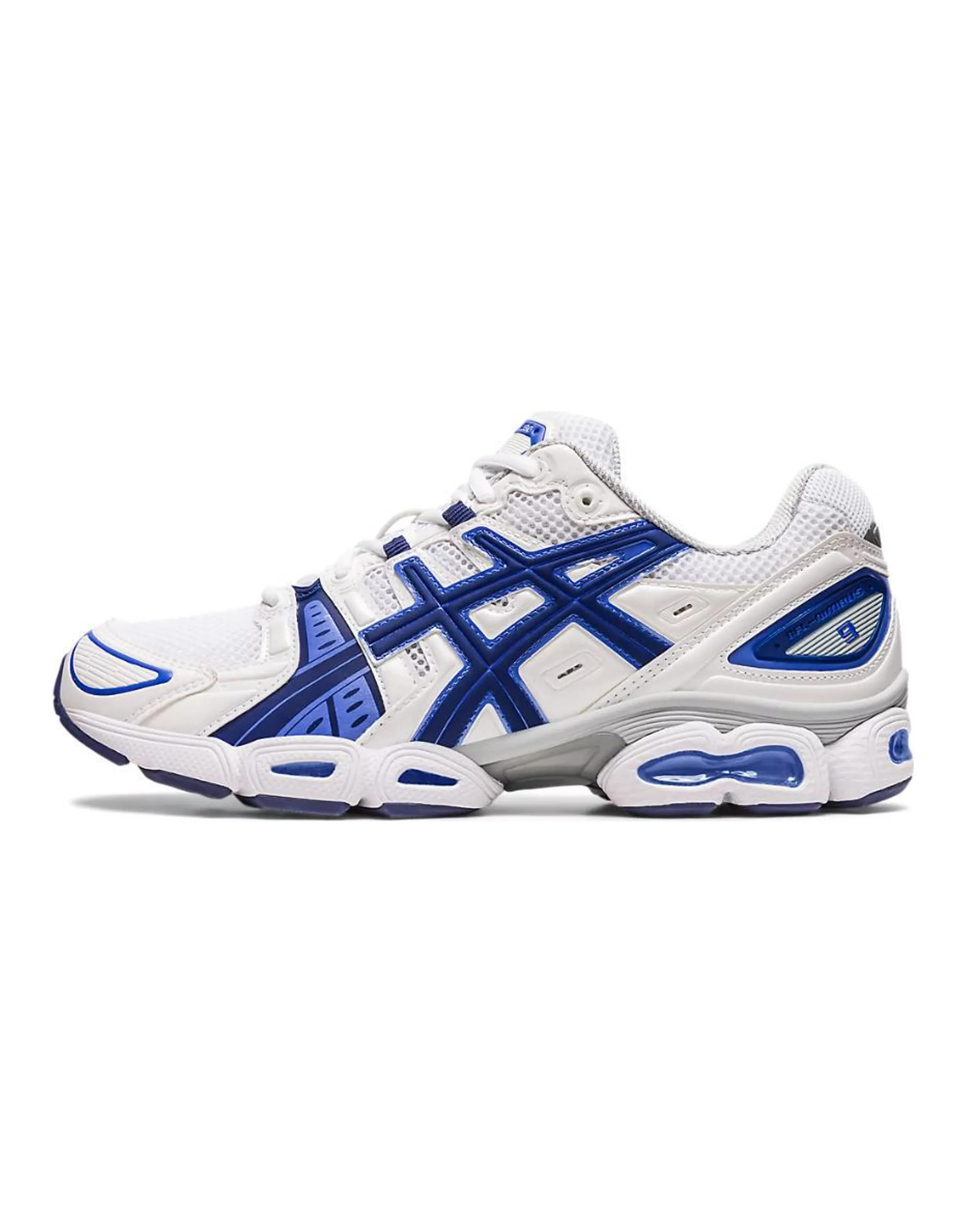 Asics Gel Nimbus 9 White Indigo Blue