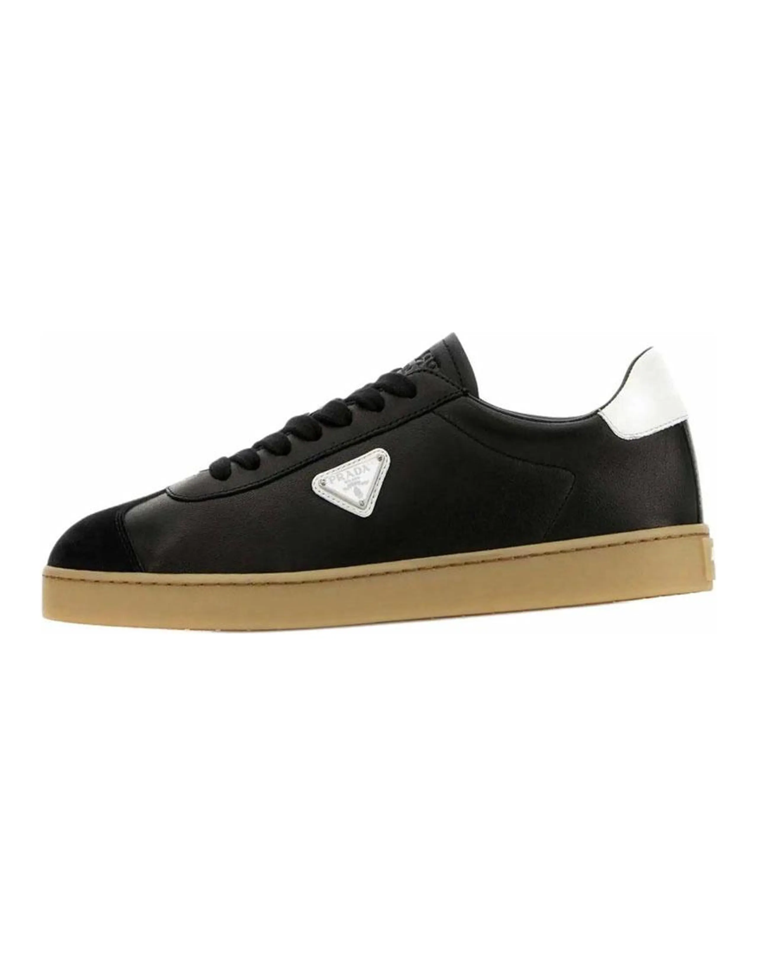 PRADA Low Top Skateboard Shoes Men's Black