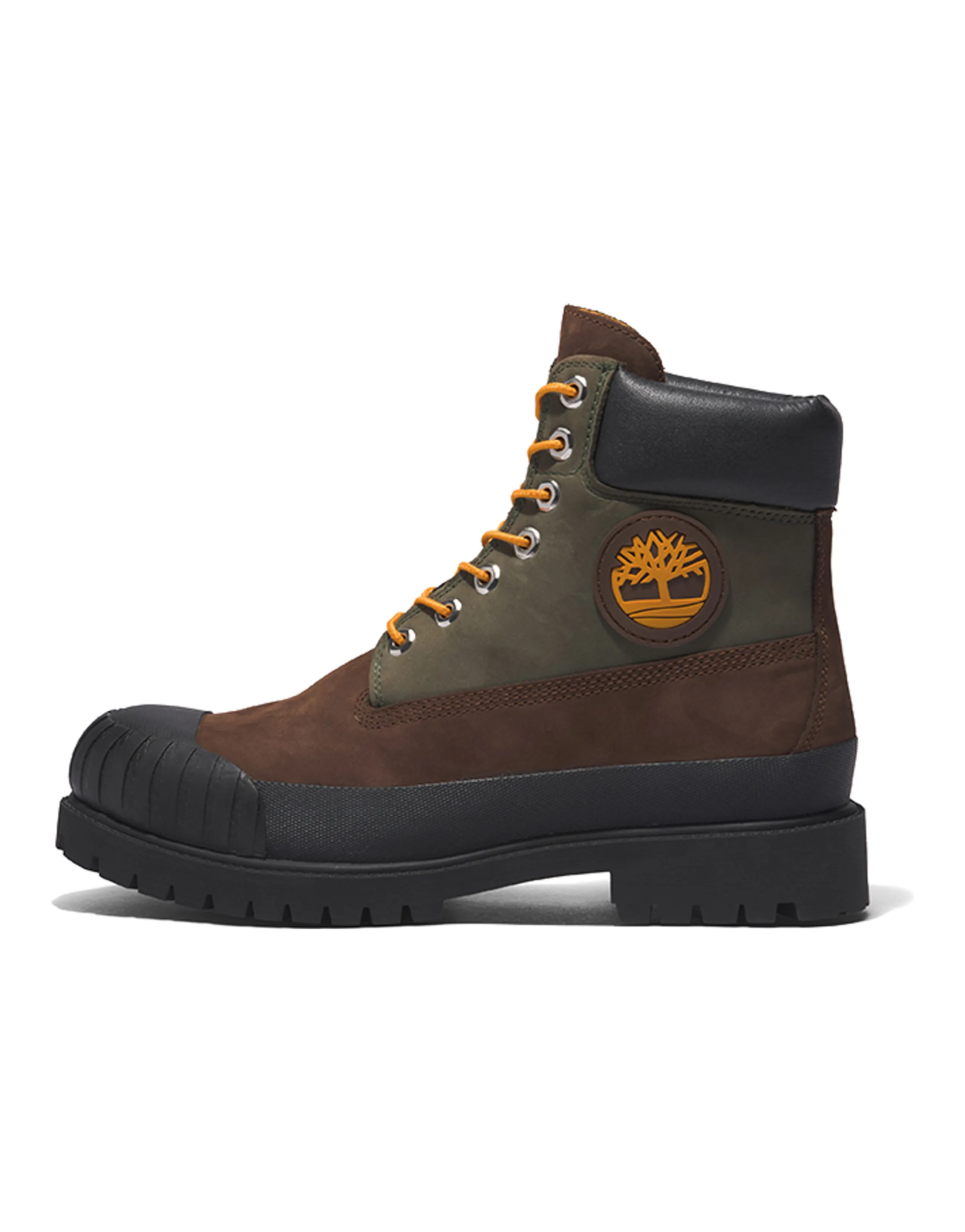 Timberland Premium 6 Inch Rubber Toe Boot 'Dark Brown'