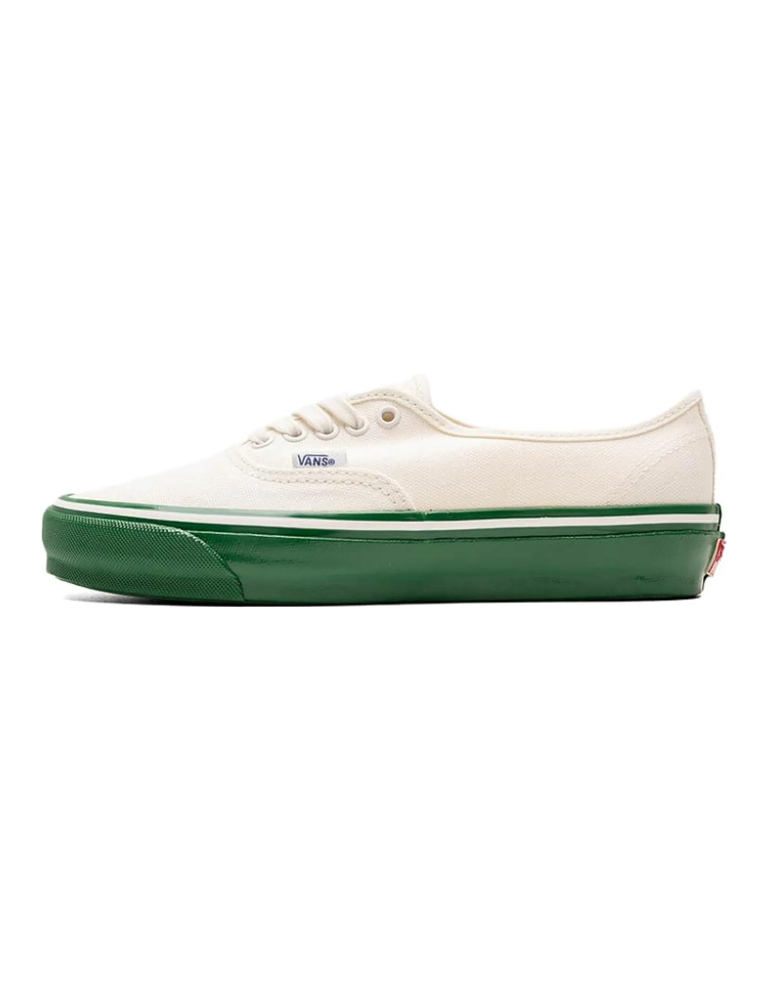 Vans Premium Authentic Comfortable Versatile Low-Top Skate Shoes Men's White Green