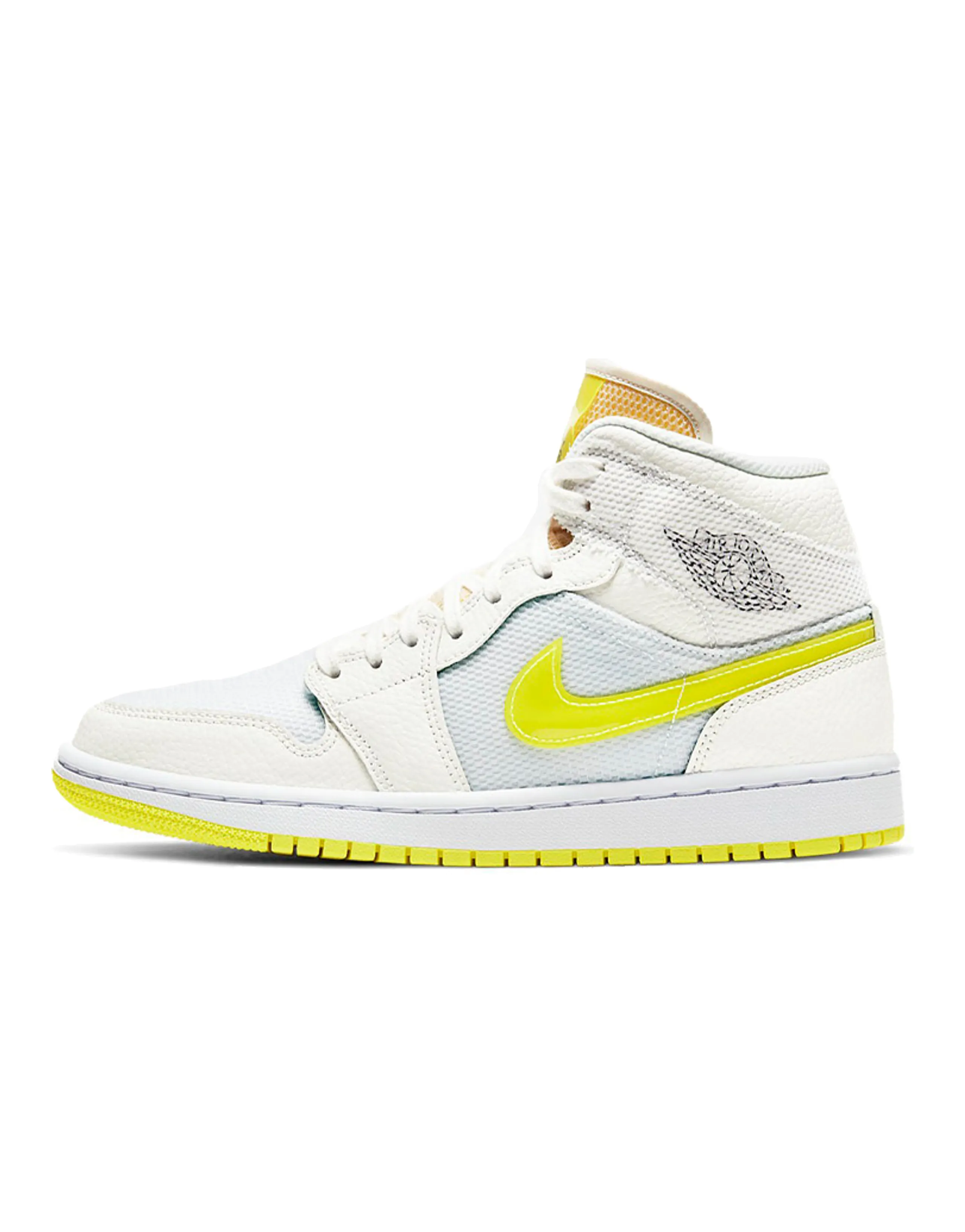 Jordan 1 Mid SE Voltage Yellow Women's