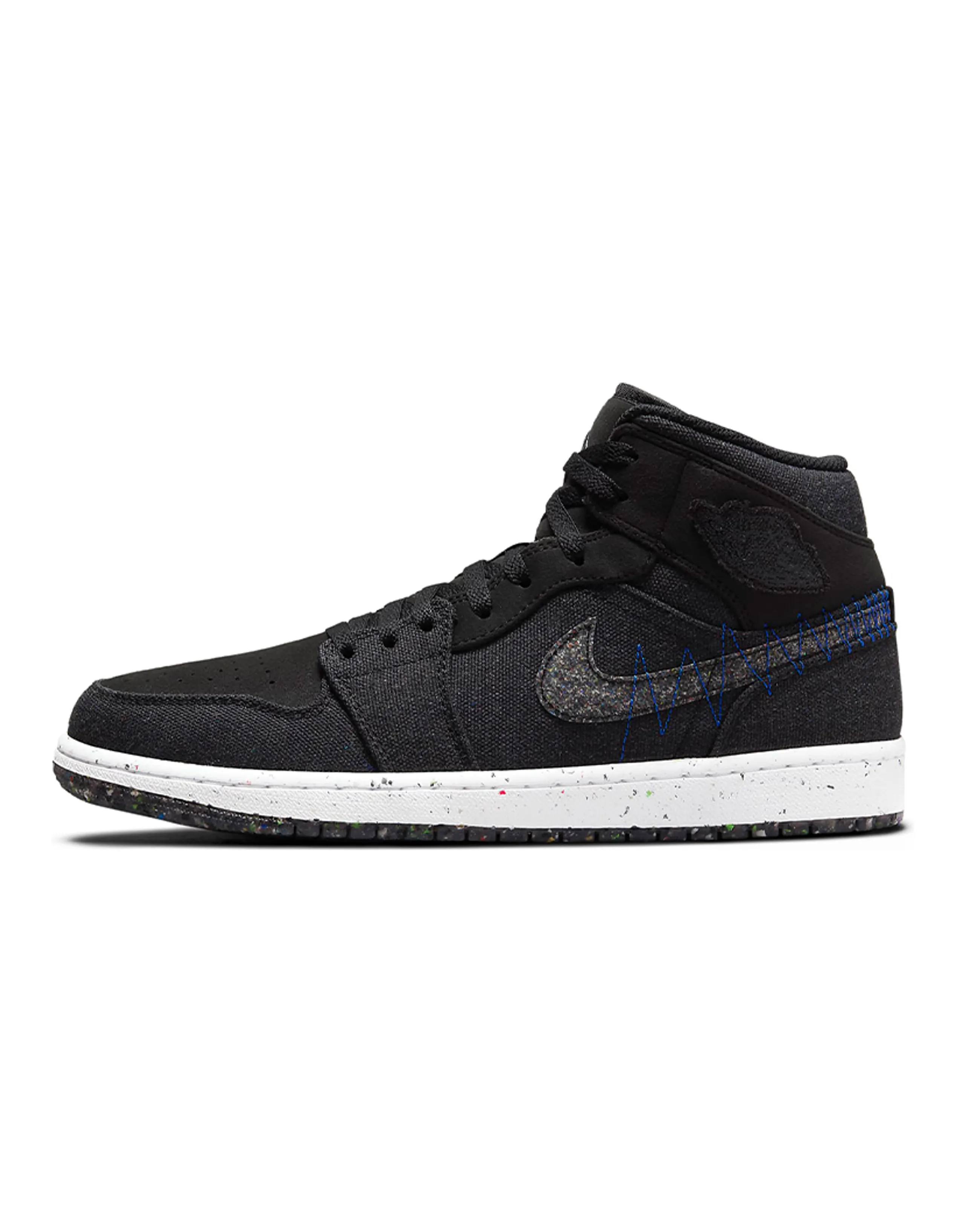 JORDAN 1 Mid Crater Black