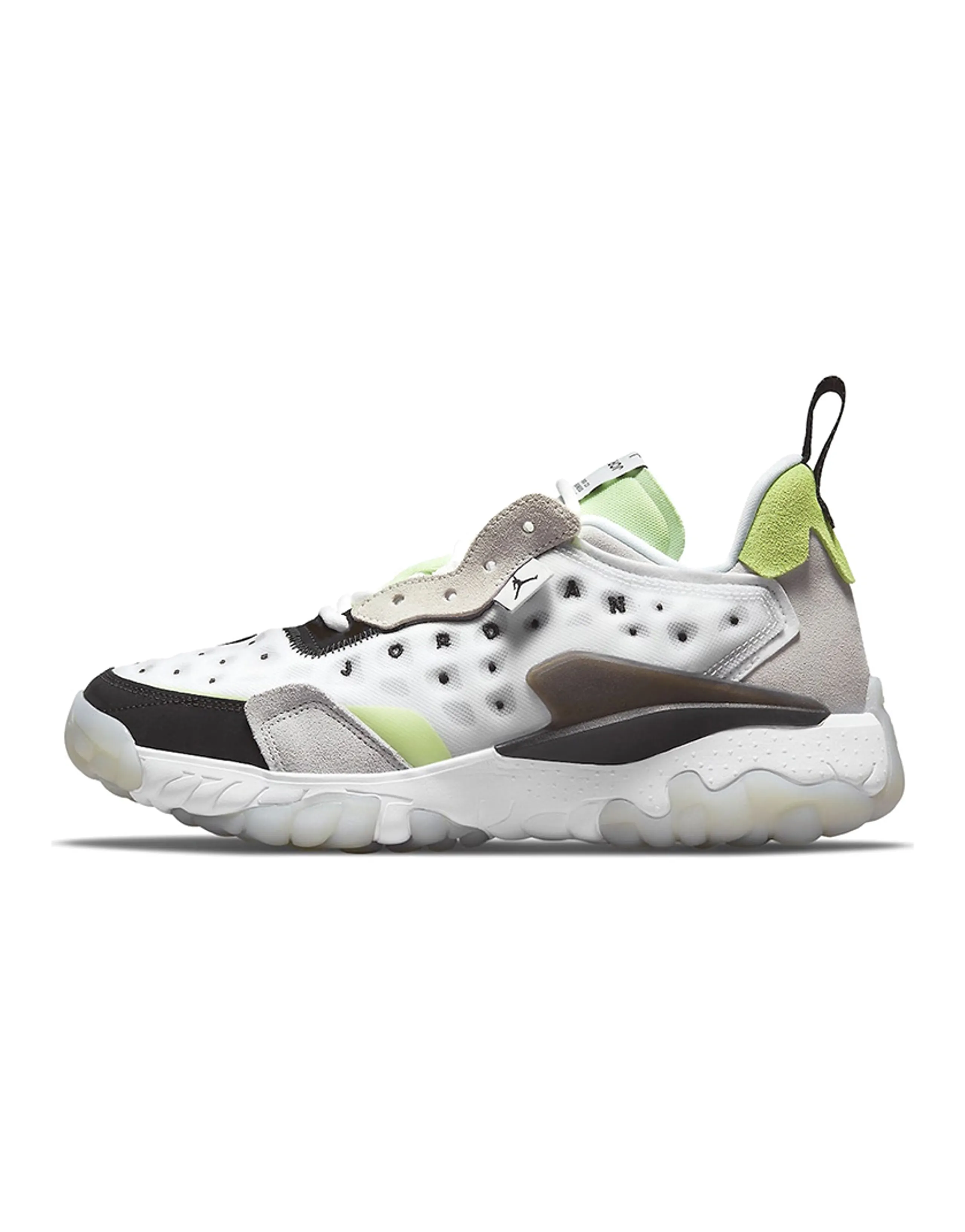 JORDAN Delta 2 White Black Barely Volt