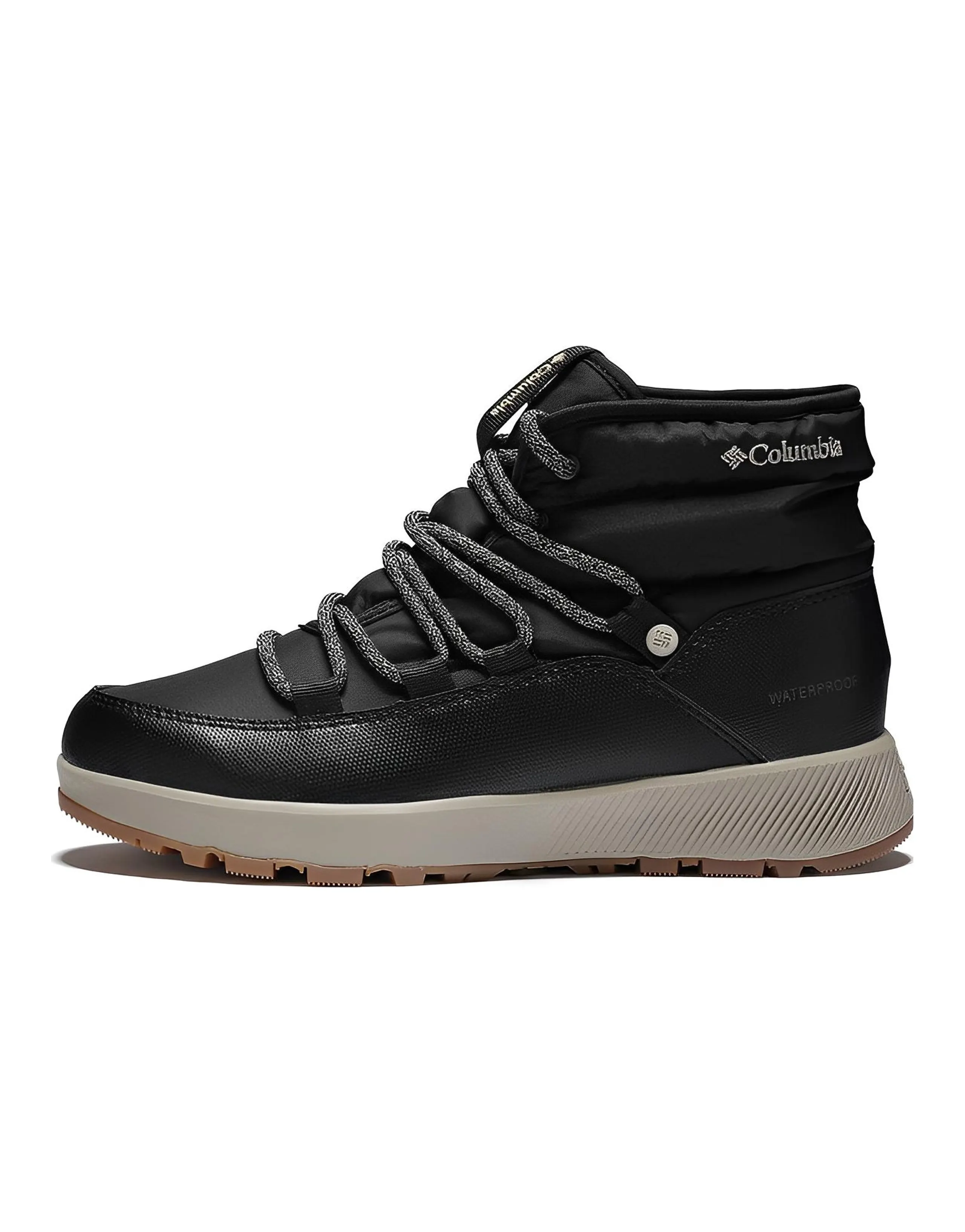 Columbia Thermal Waterproof Abrasion Resistant Cushioning Short Snow Boots Women's Black