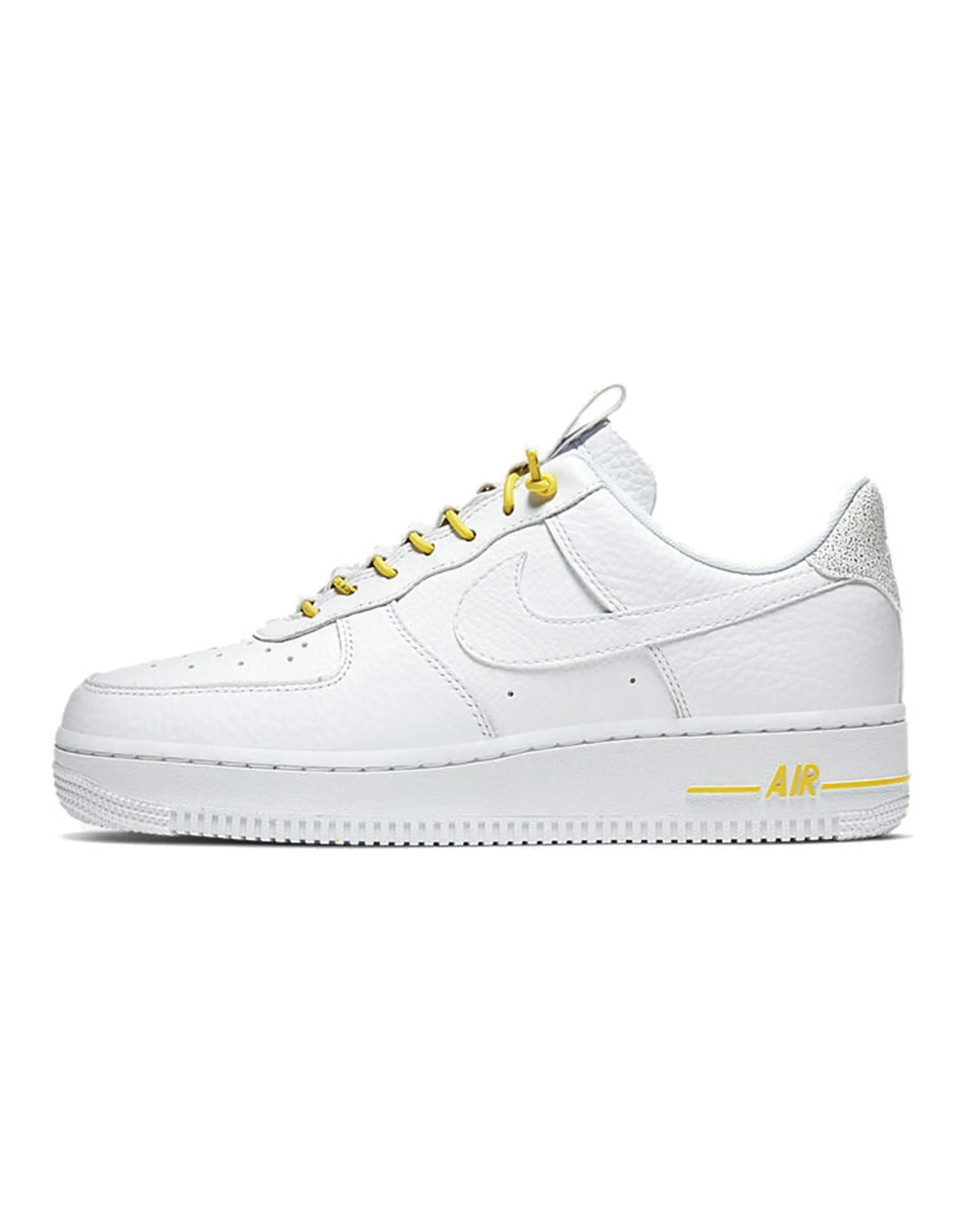 Nike Air Force 1 Low Lux White Chrome Yellow Women's