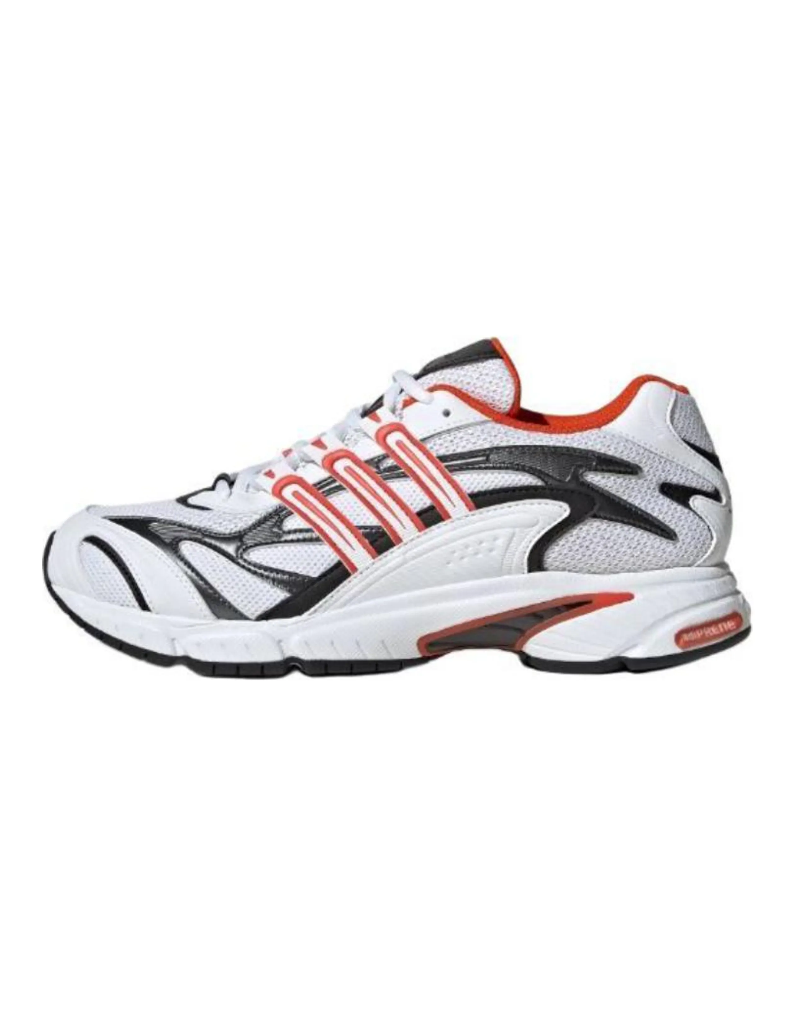adidas Temper Run 2.0 Versatile Comfortable Slip-Resistant Wear-Resistant Low-Top Casual Shoes Men's White