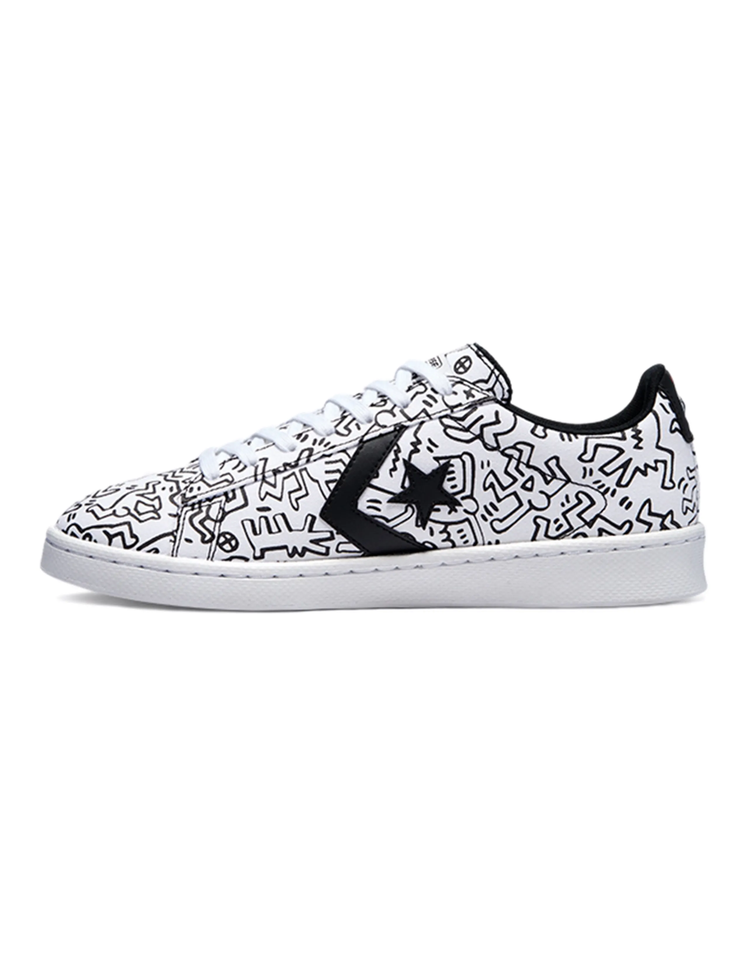 Converse Pro Leather Ox Keith Haring White