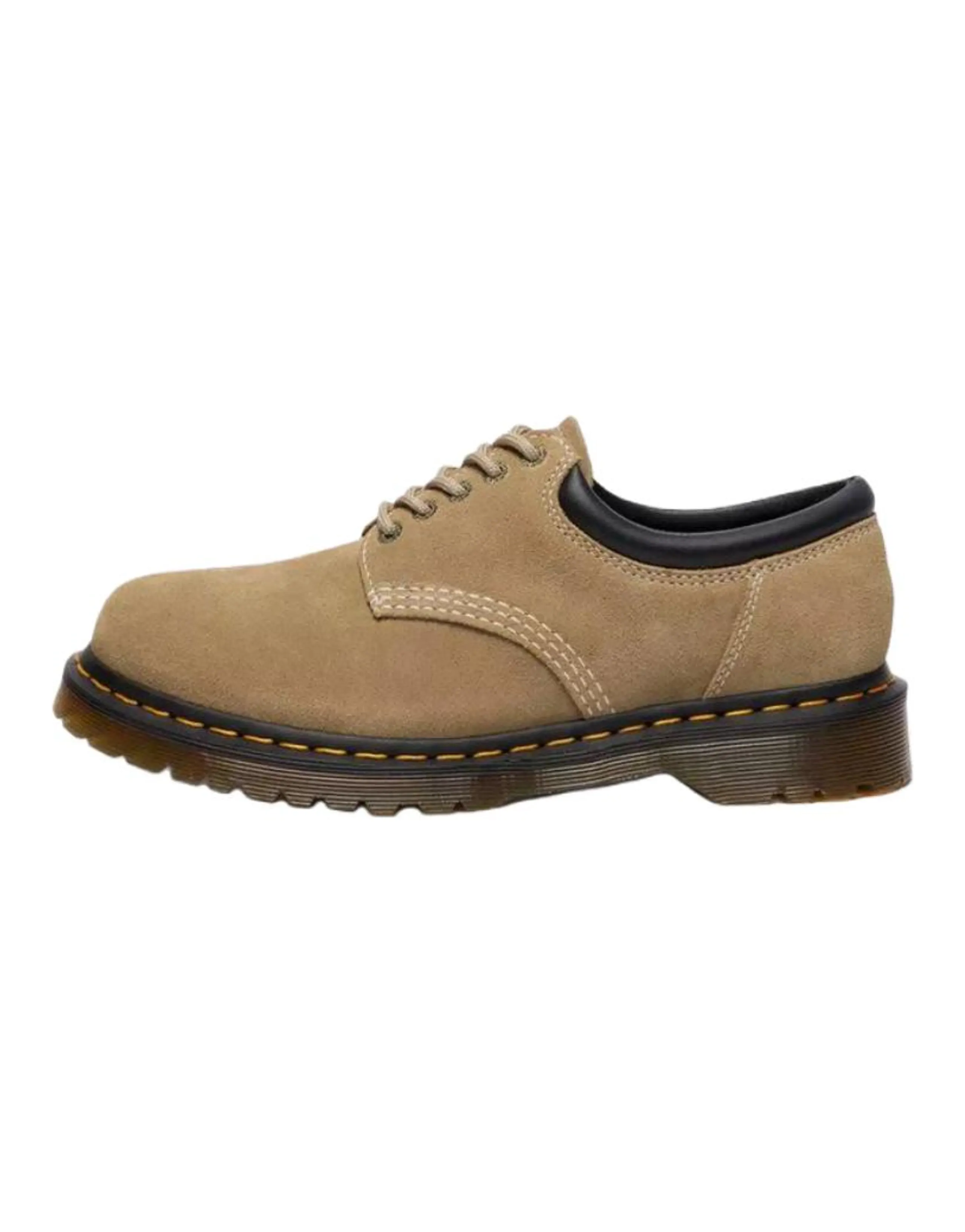 Dr. Martens 8053 Suede Fashion Lace-Up Low-Top Casual Shoes Unisex Brown