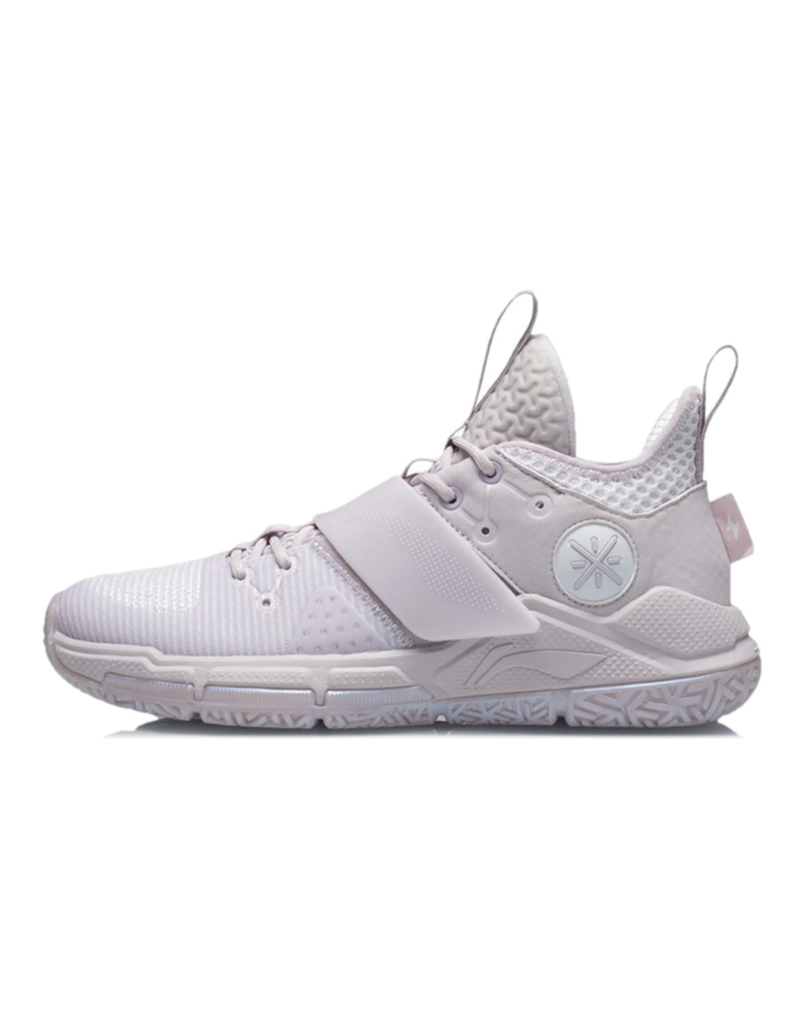 LiNing Wade Block Cushioning Anti-Slip And Wear-Resistant Low-Top Basketball Shoes Pink
