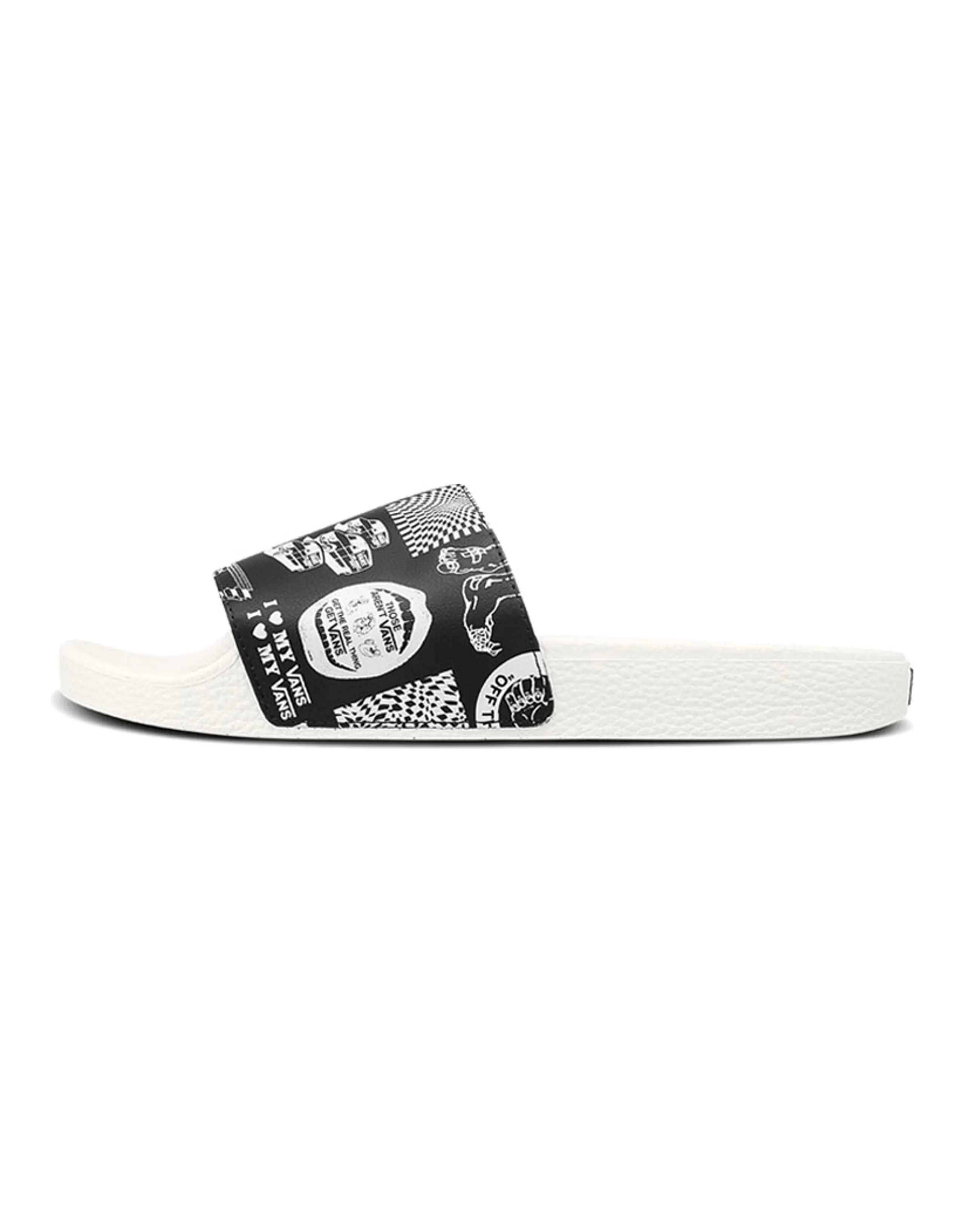 Vans Slide On White Unisex Slippers