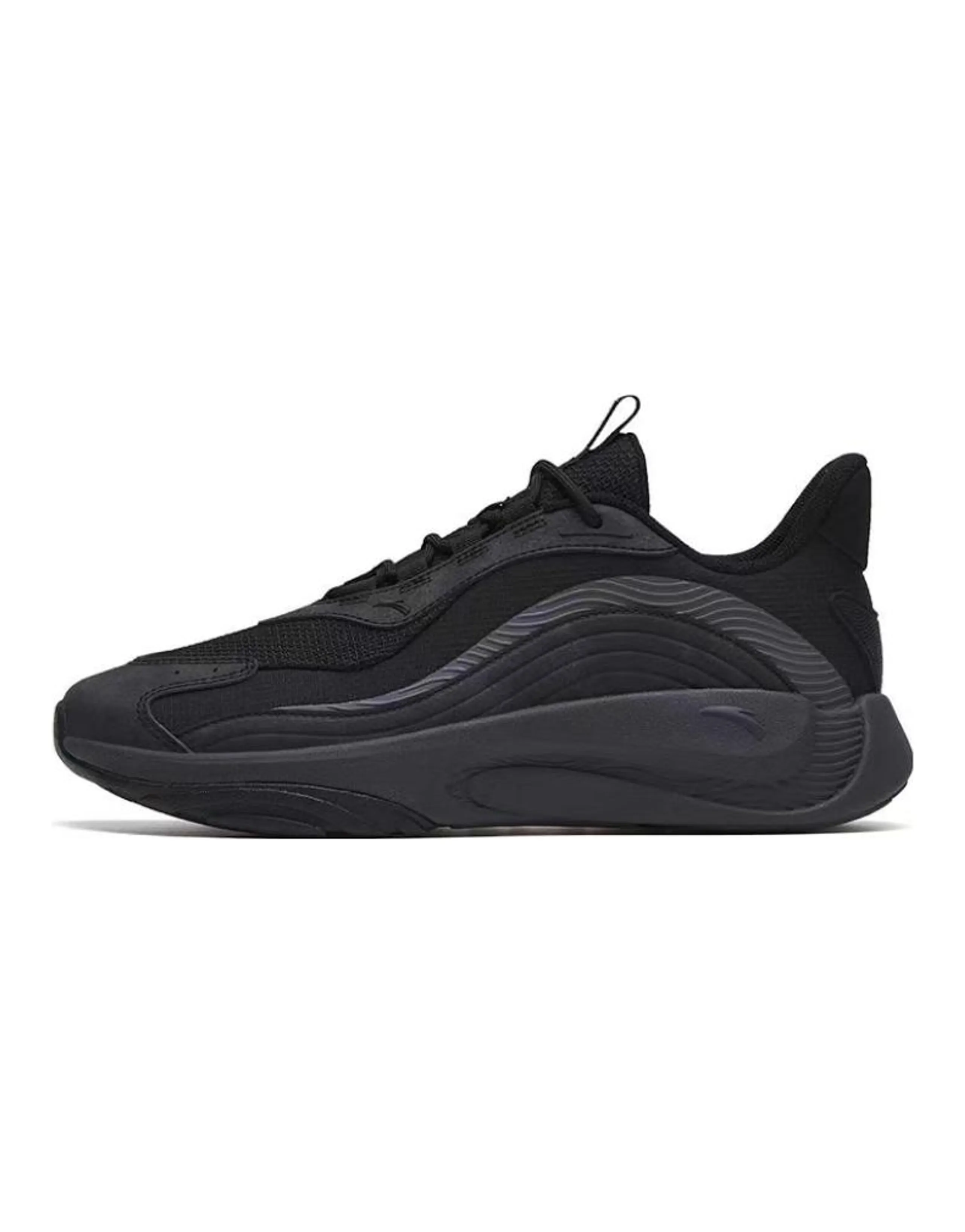 Anta Chaobai Gz Breathable Lightweight Low-Top Casual Shoes Women's Black