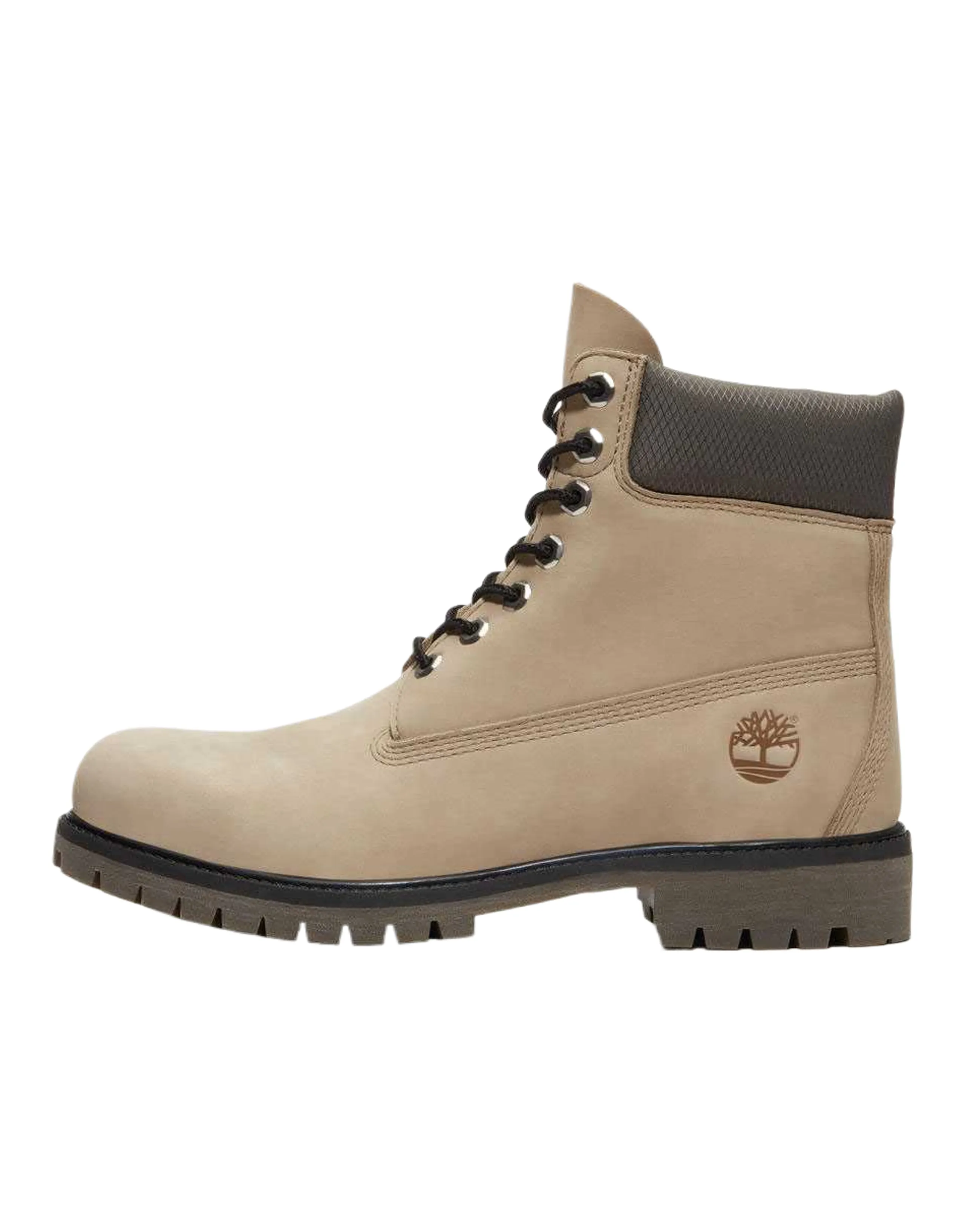 Timberland PREMIUM Series Leather Waterproof Fashion Trendy Simple Short-Cut Outdoor Boots Men's Light Brown