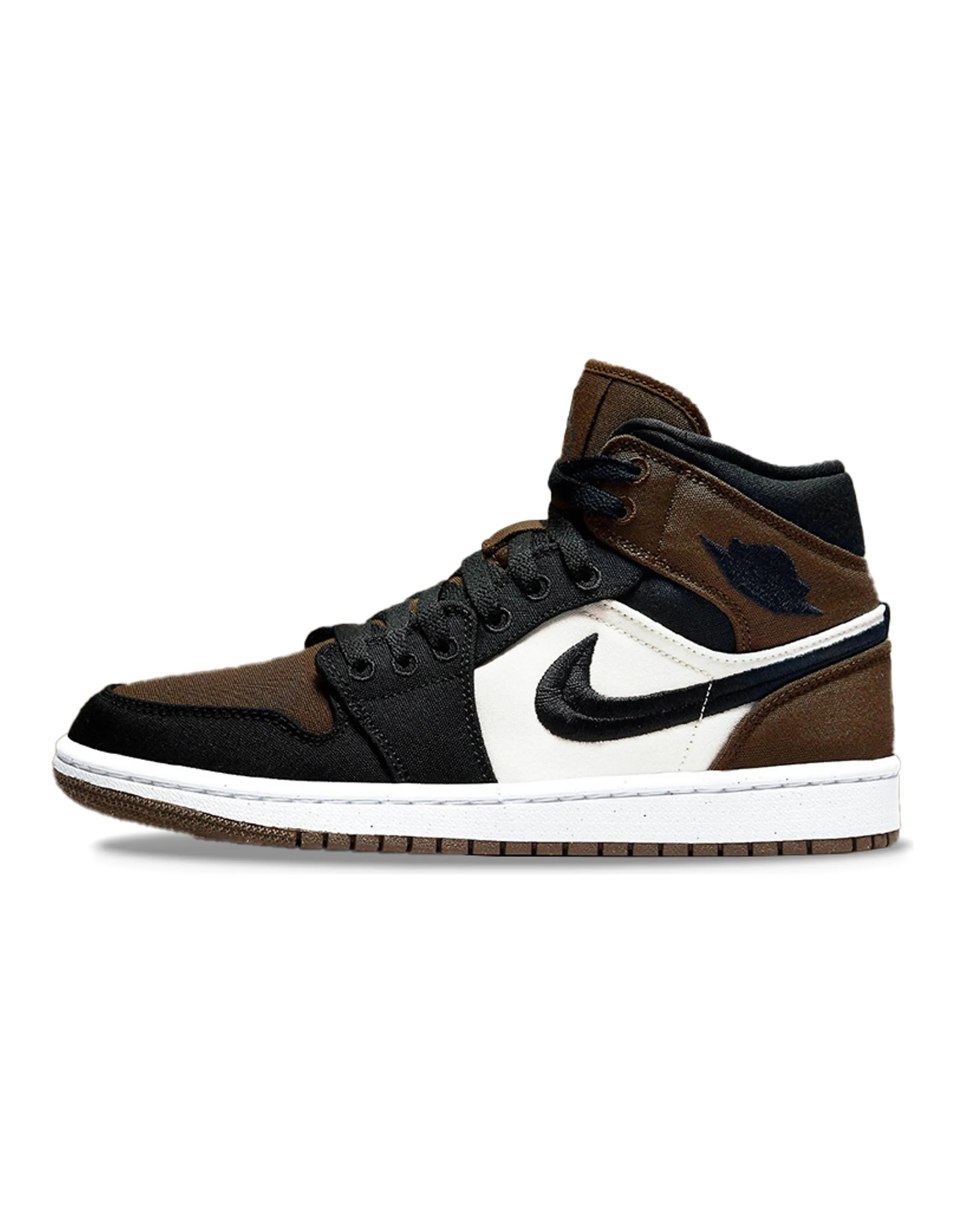 JORDAN 1 Mid Olive Toe Women's