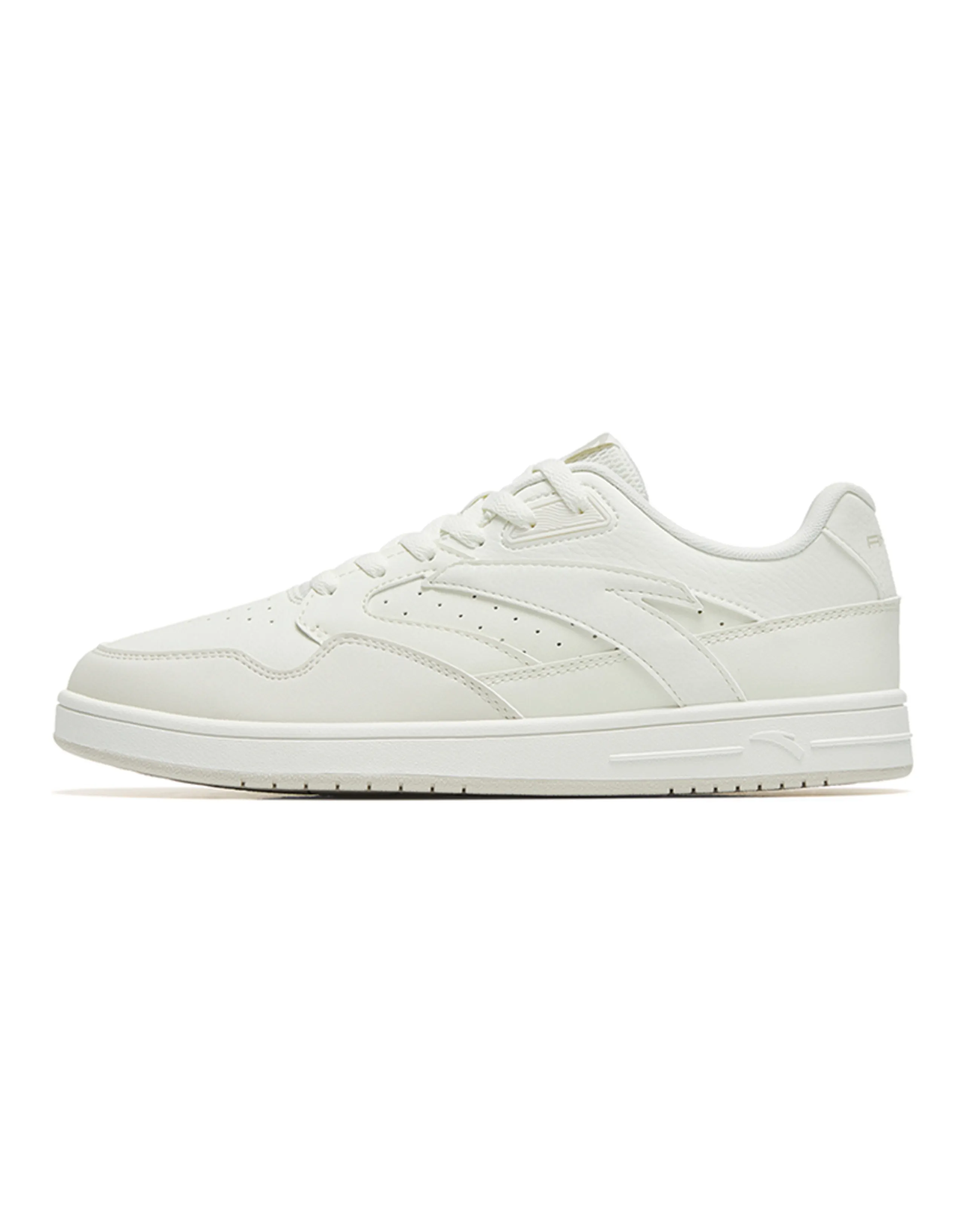 Anta Life Collection Wear-resistant And Lightweight Low-Top Skateboard Shoes Men's White Gray
