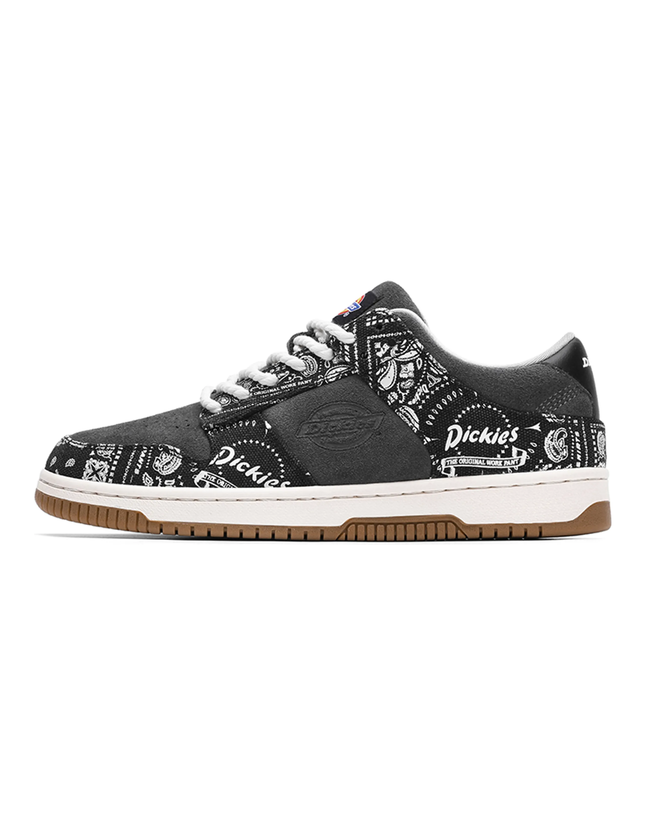 Dickies Low-Top Skateboard Shoes Men's Black