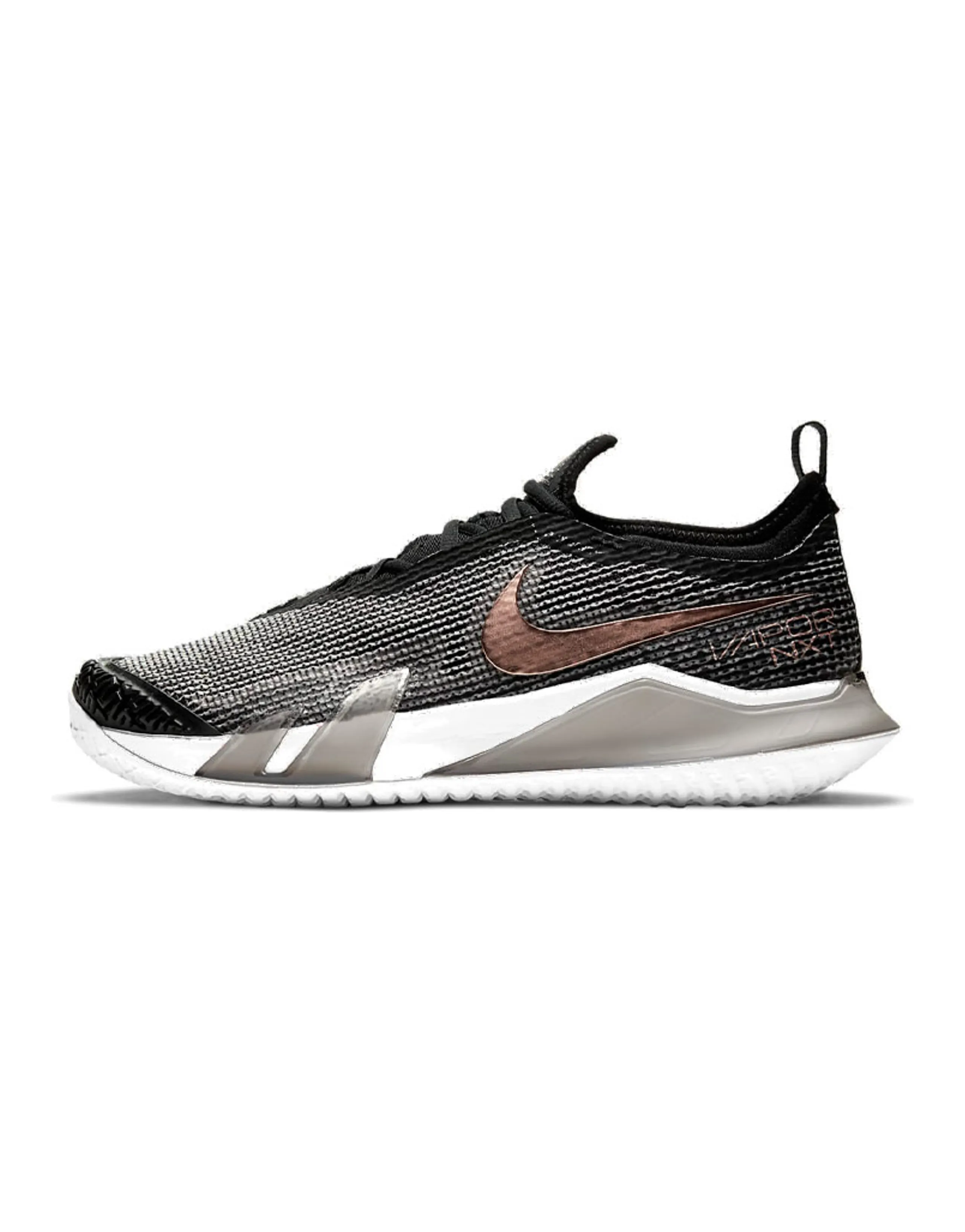 Nike Court React Vapor Nxt Black Metallic Red Bronze Women's