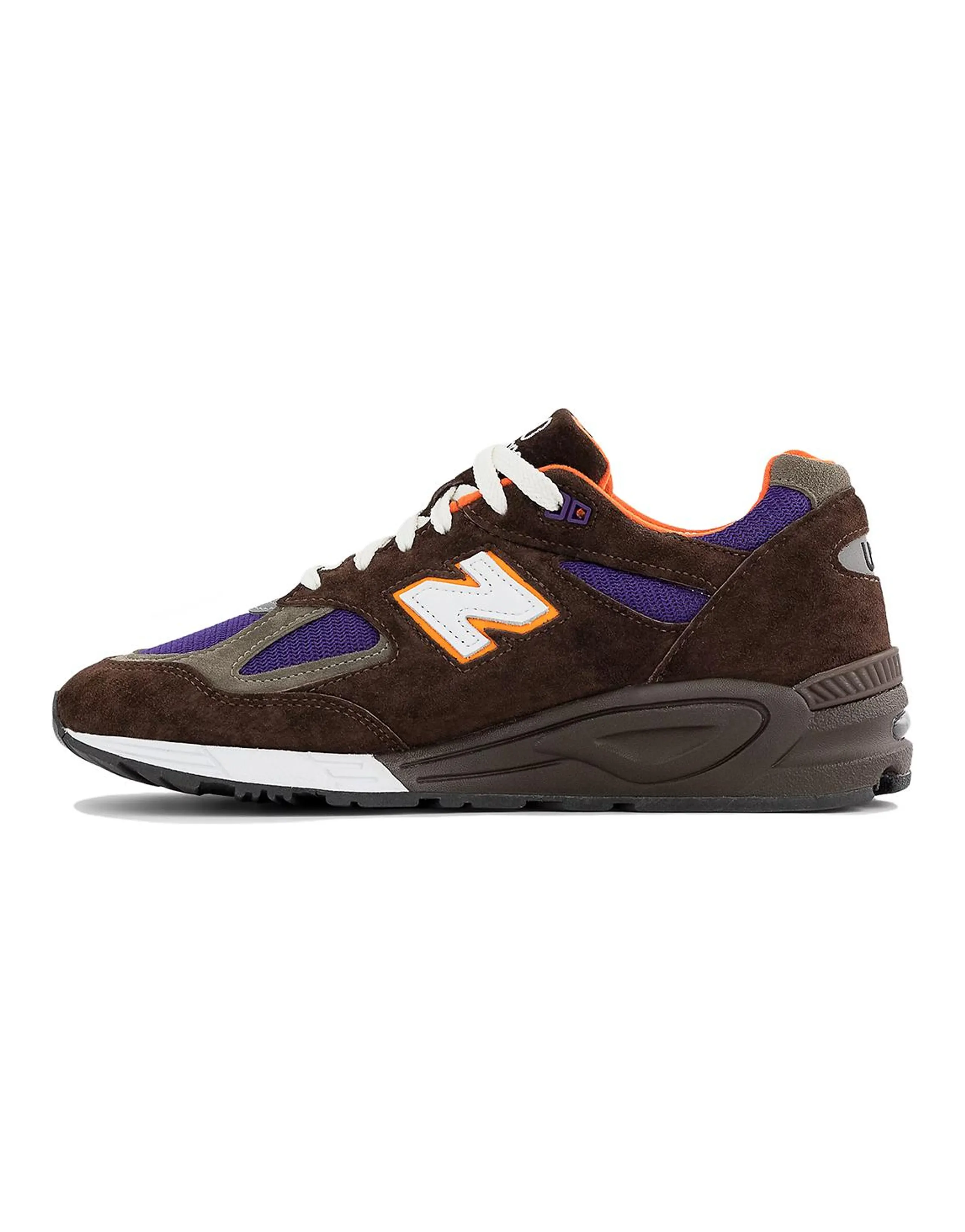 New Balance 990v2 MiUSA Brown Purple
