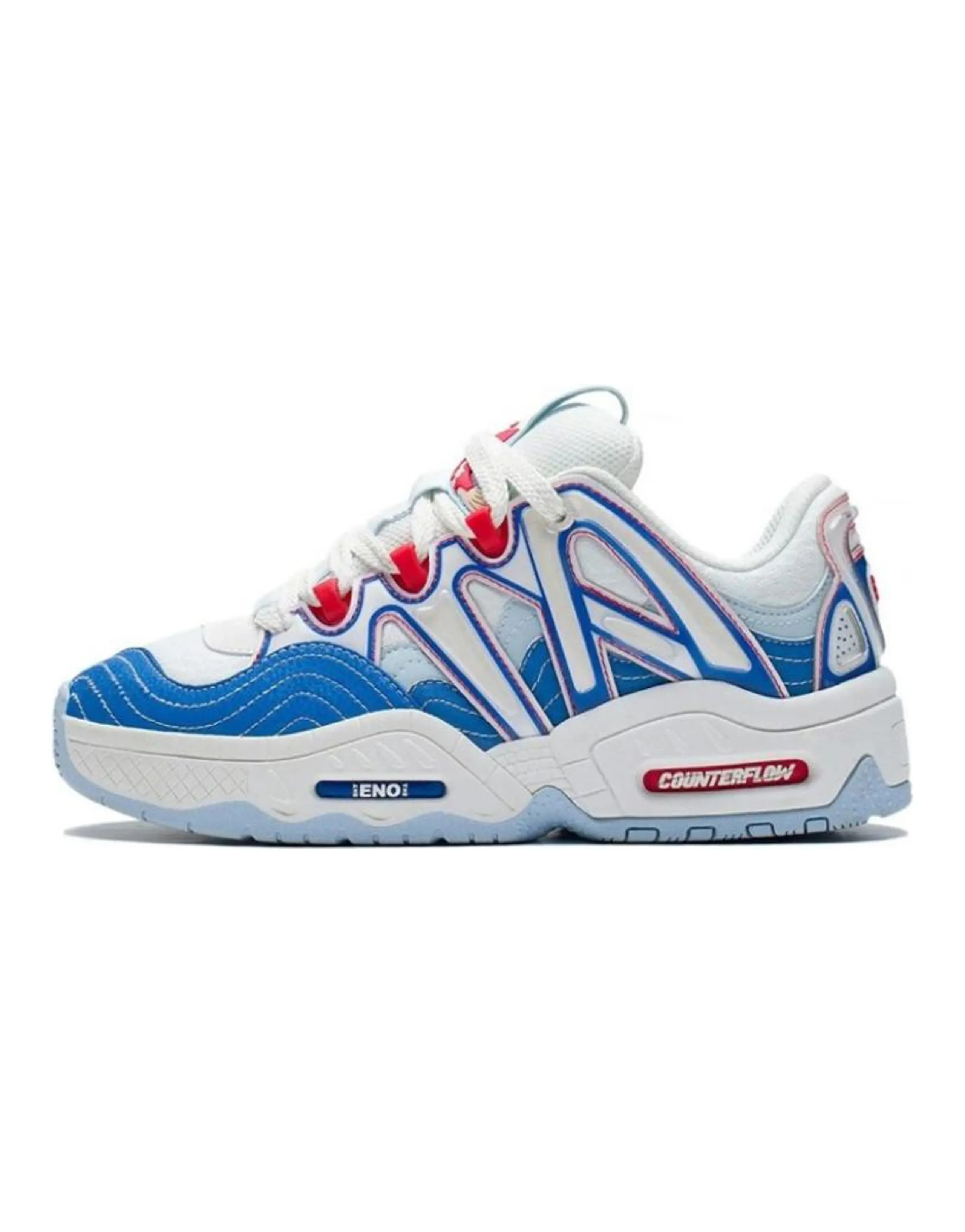 LiNing Yi 2.0 Rui 2.0 Mars Low-Top Casual Shoes Unisex White Blue