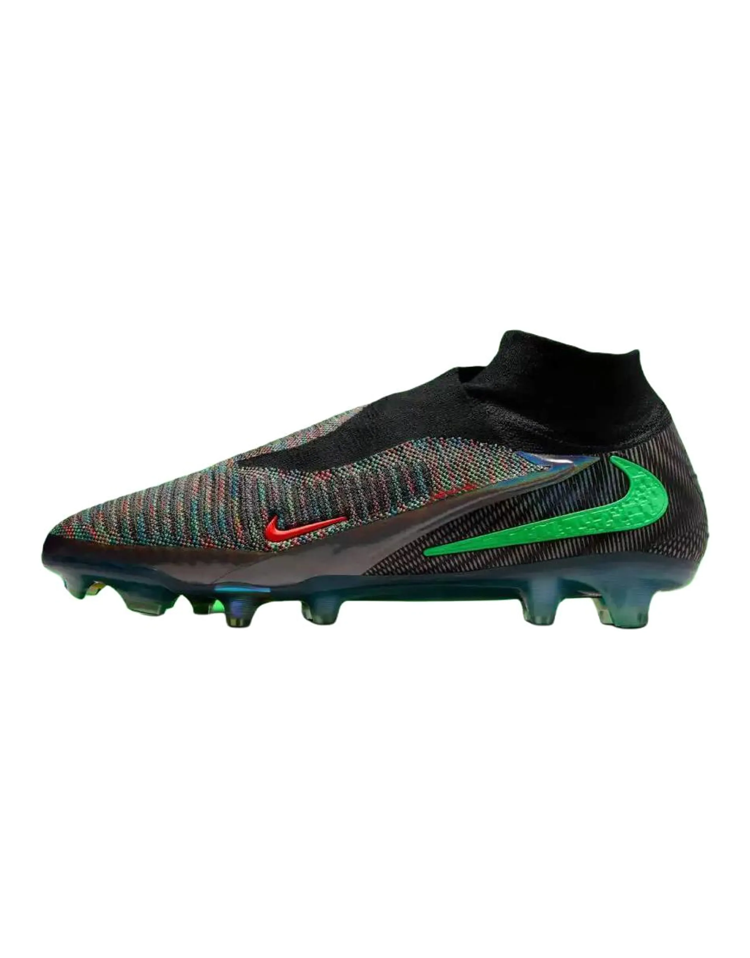 EA SPORTS FC™ x Nike Phantom 6 Comfortable Soft Wear-Resistant Soccer Cleats Unisex Black Red