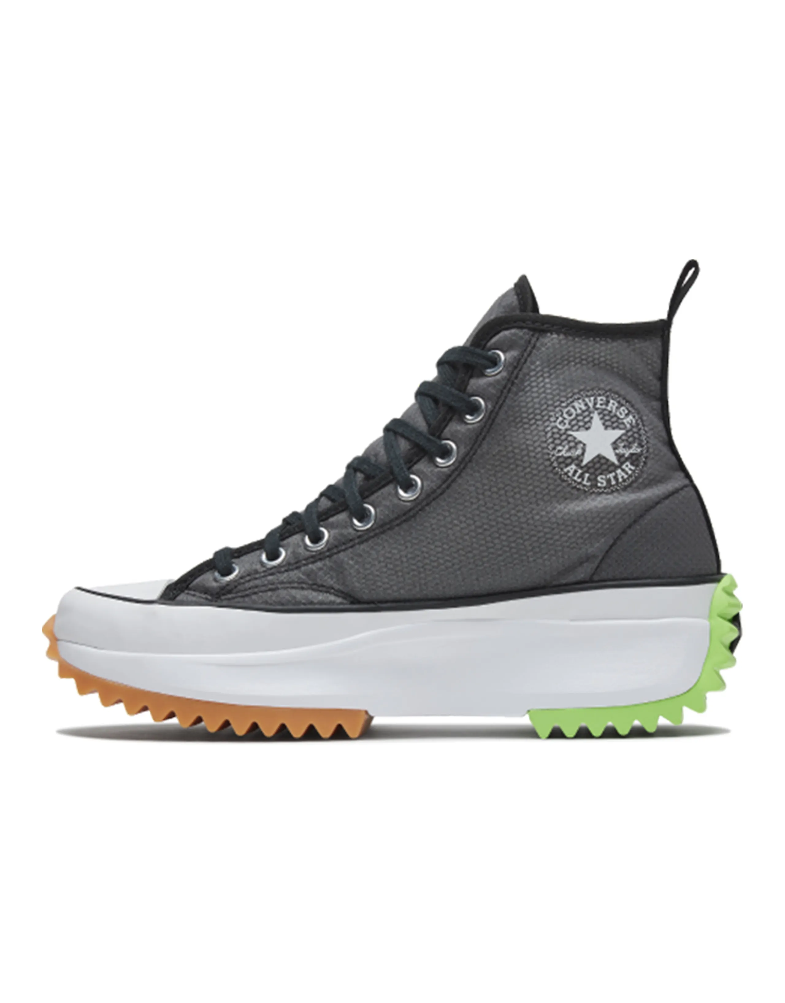 Converse Run Star Hike Hi Concrete Heat Black