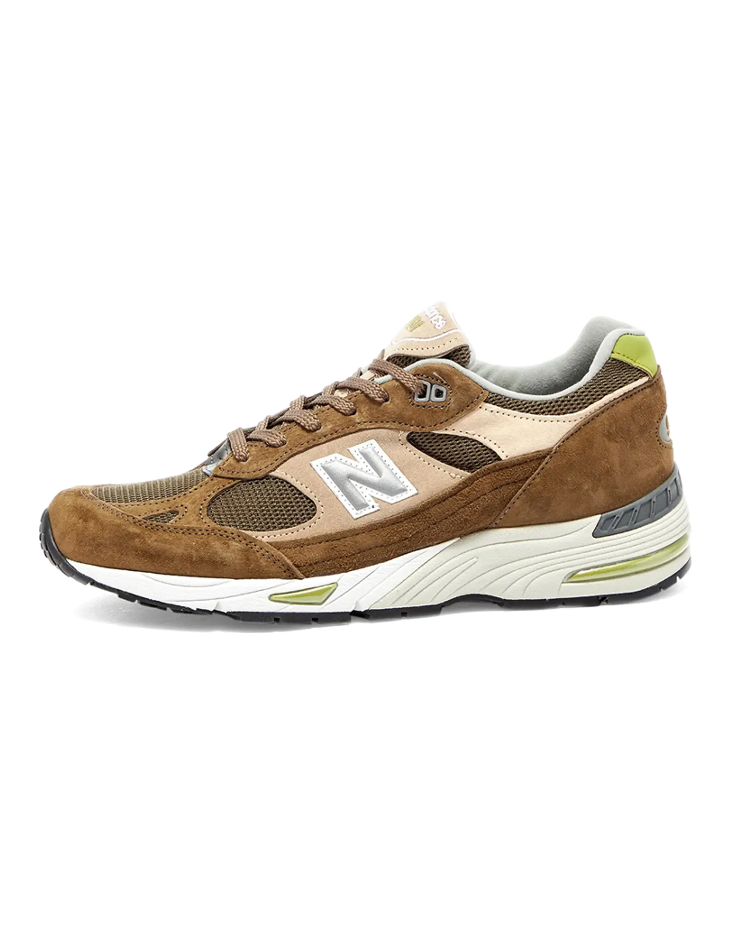 New Balance 991 MiUK Brown Tan Green