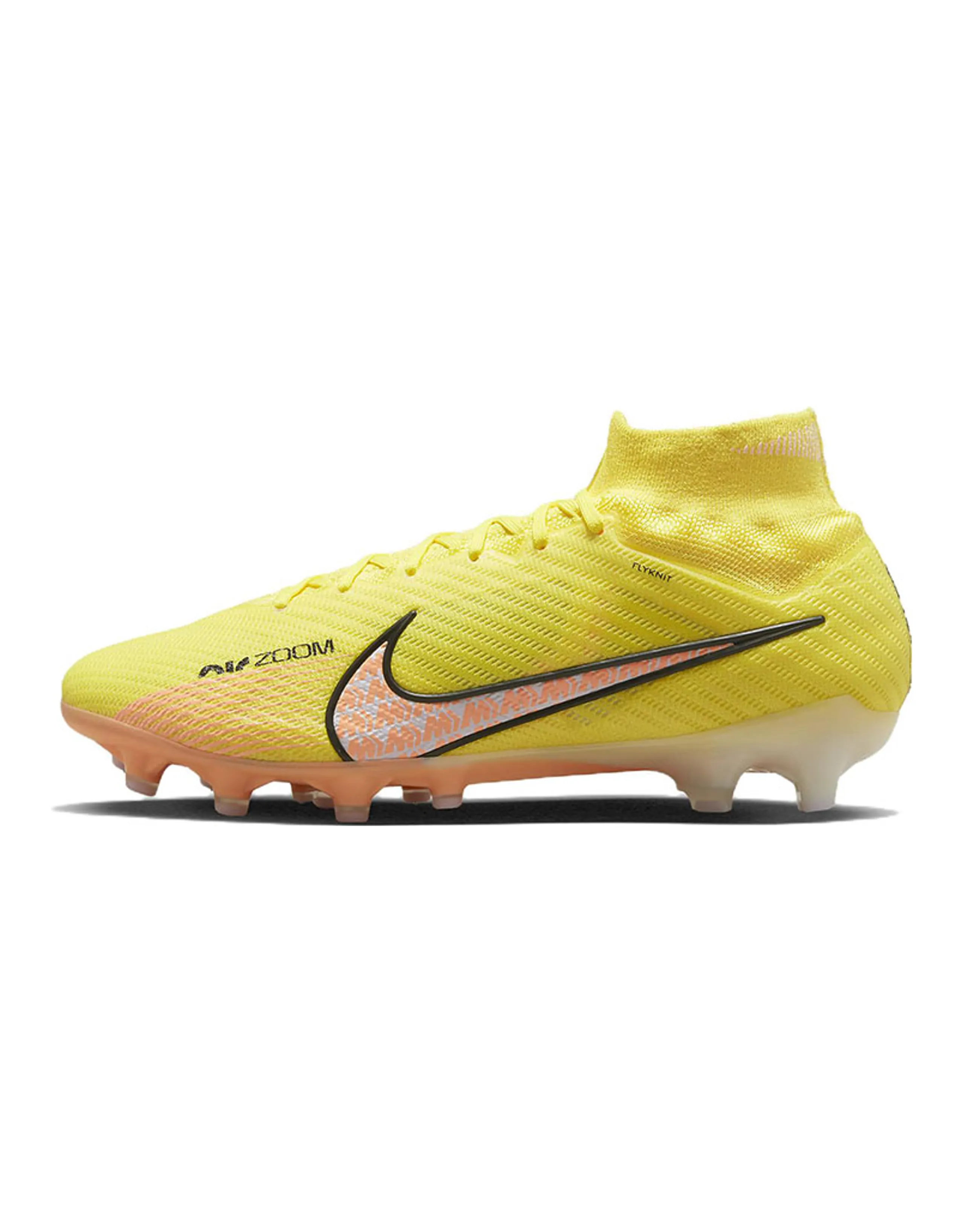 Nike Zoom Mercurial Superfly 9 Elite AG Pro Yellow Strike Sunset Glow