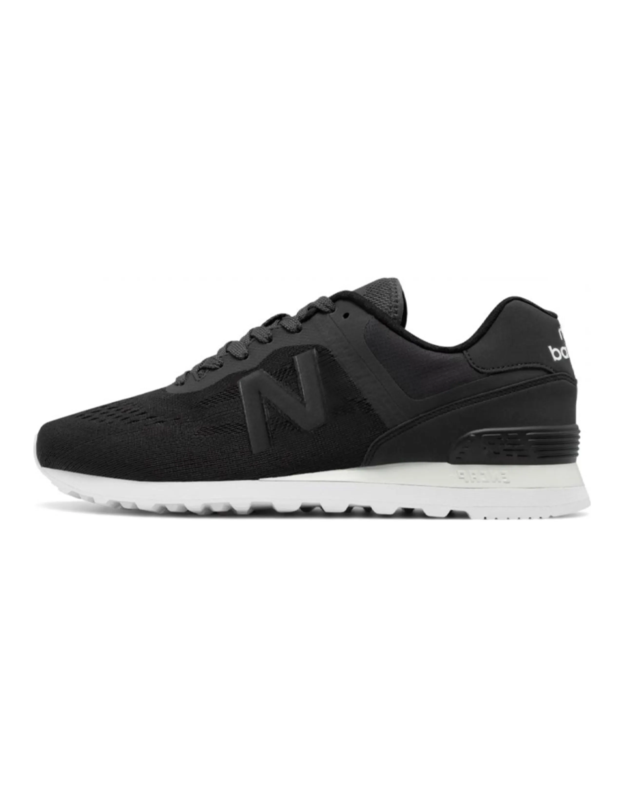 New Balance 574 'Black White Sole'