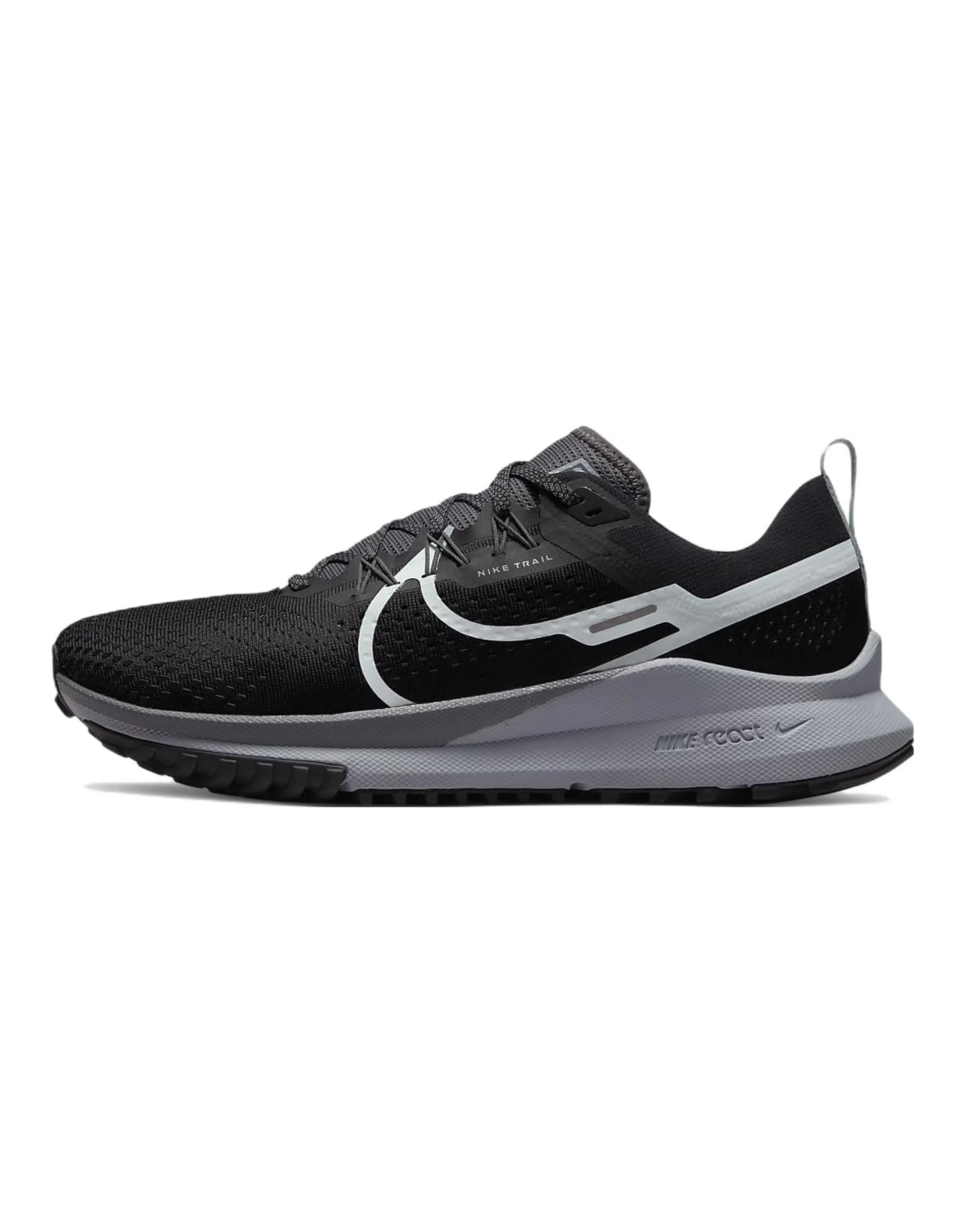 Nike React Pegasus Trail 4 Black Dark Grey