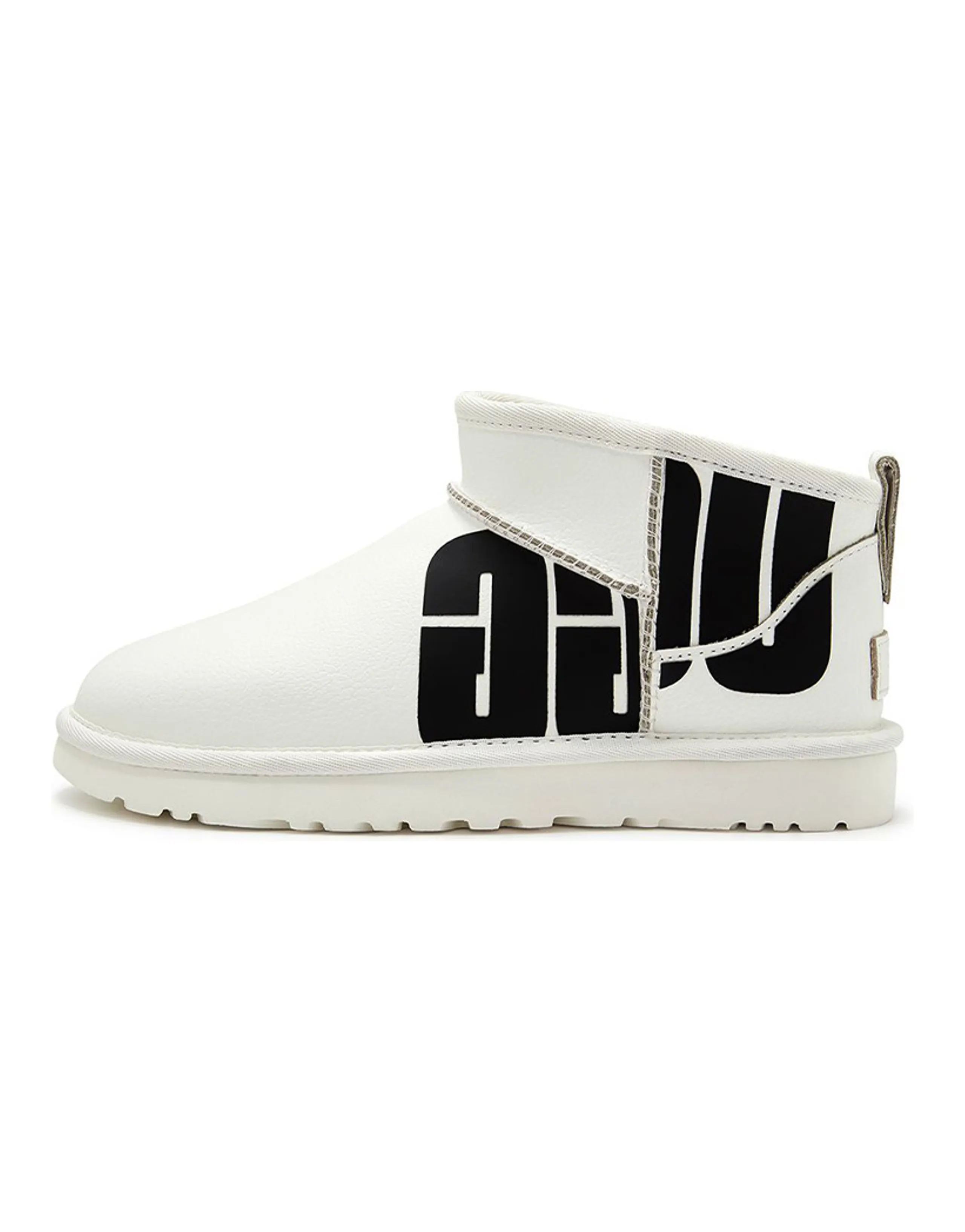 UGG Classic Ultra Mini Broken Logo 'White' Women's