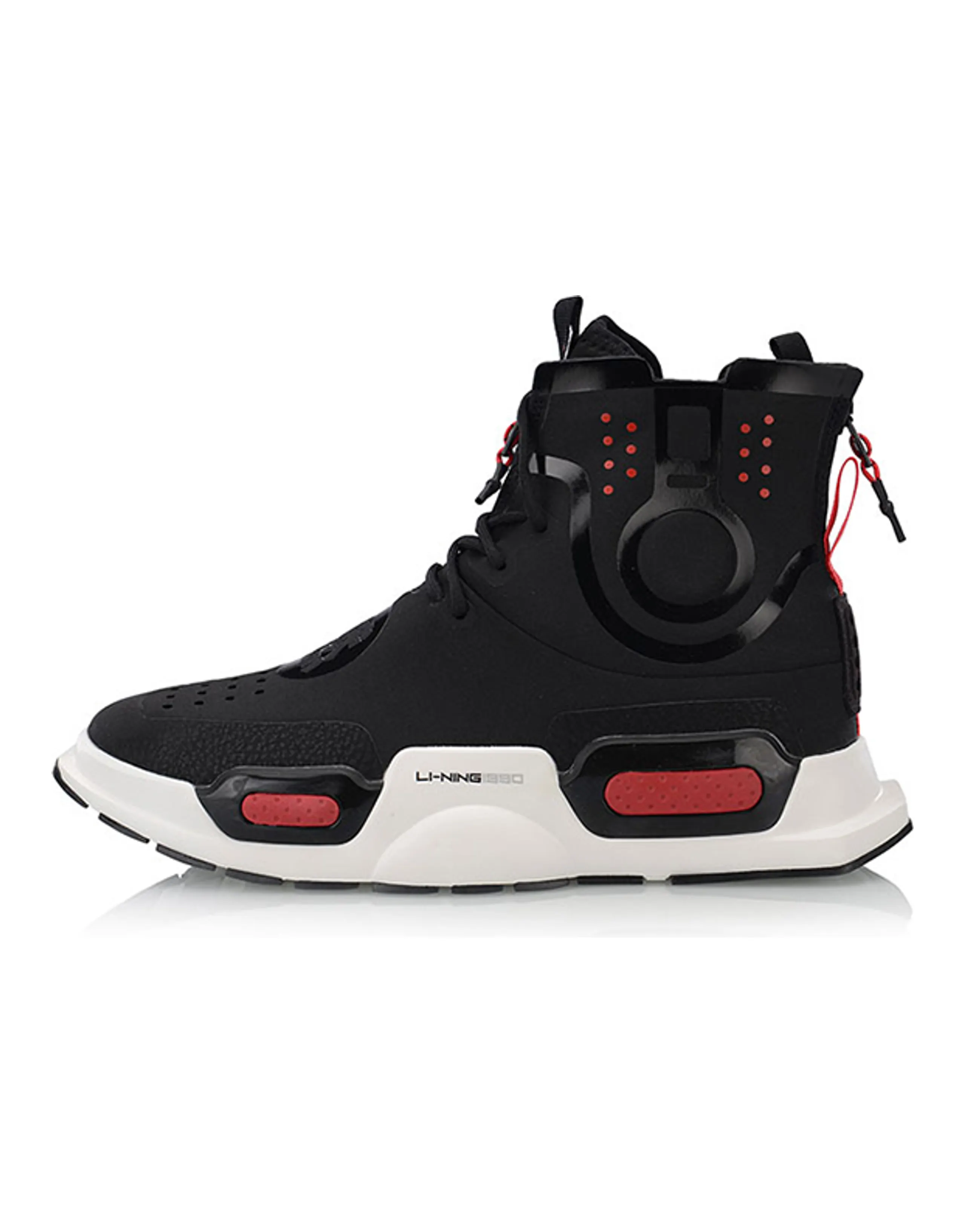 LINING NYFW Reburn Unisex High Basketball Leisure Shoes | Black