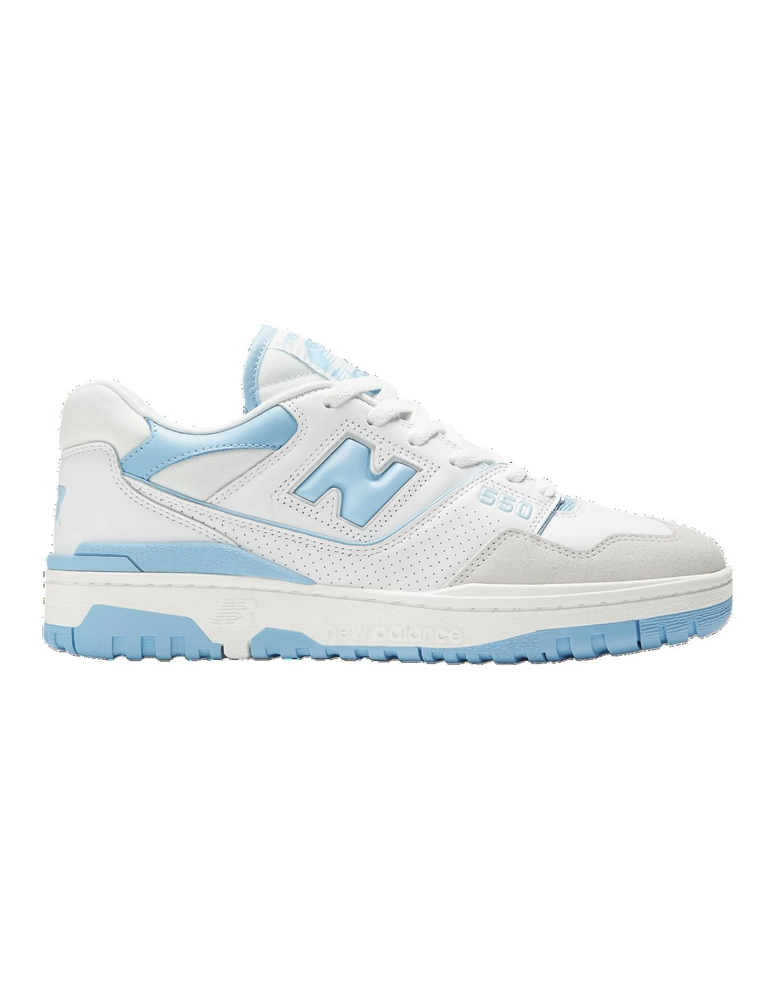 New Balance 550 White Blue Haze Rain Cloud