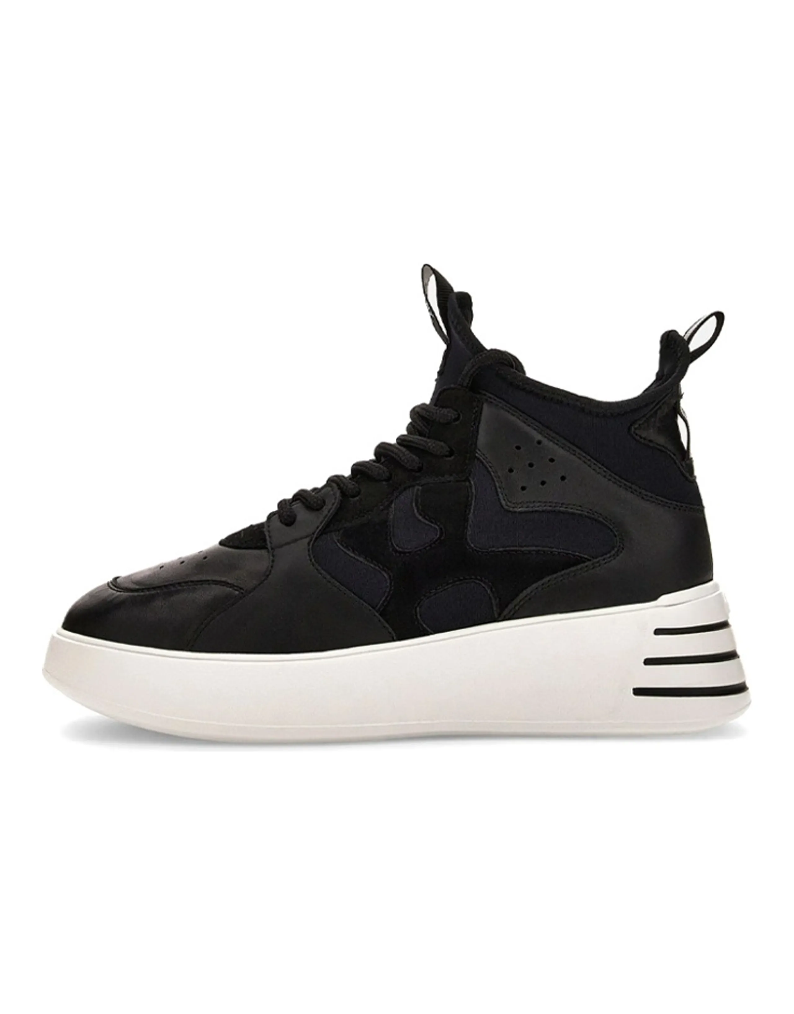 HOGAN Rebel Casual Shoes Women's Mid-Top Black