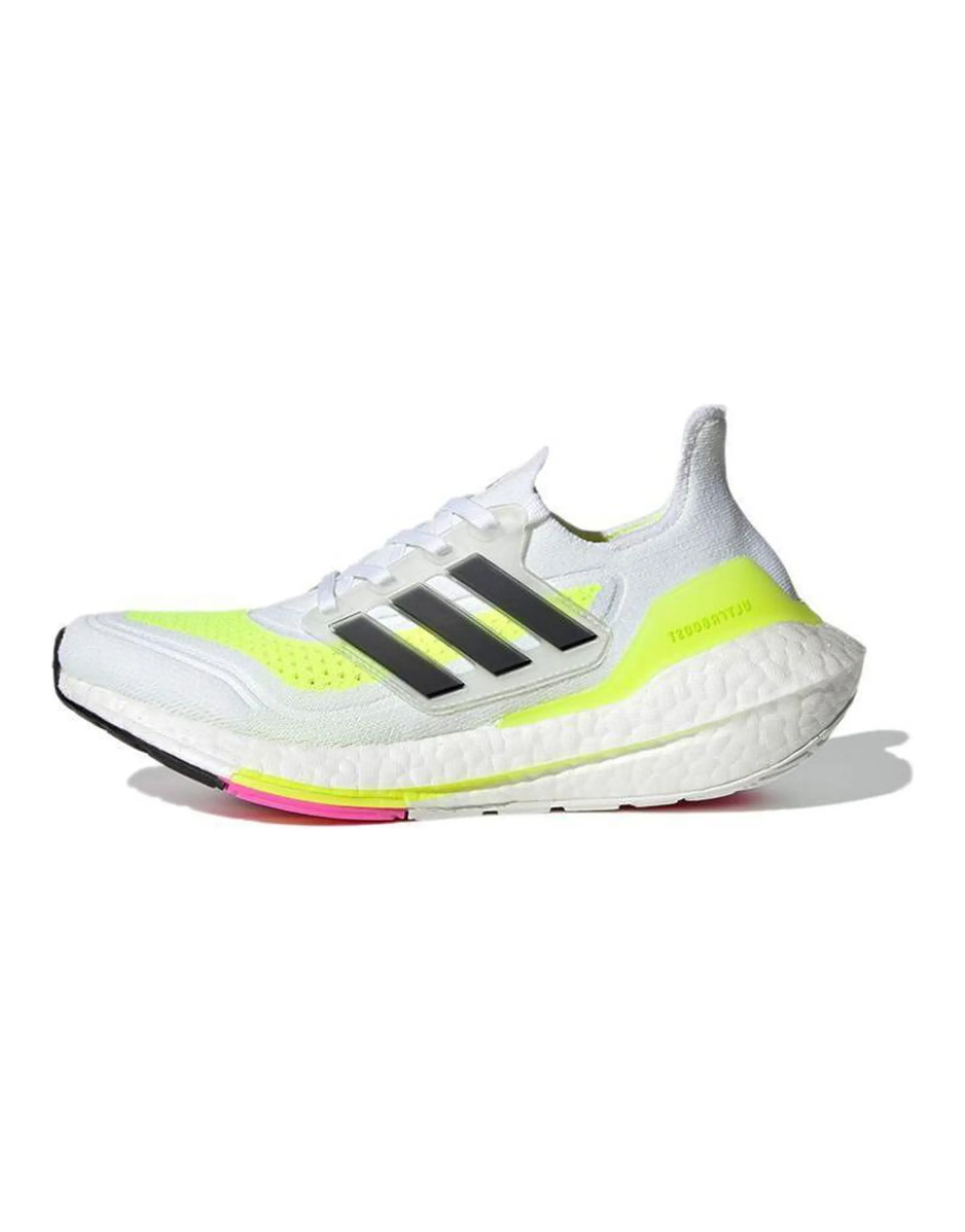 Adidas UltraBoost 21 J 'White Solar Yellow'