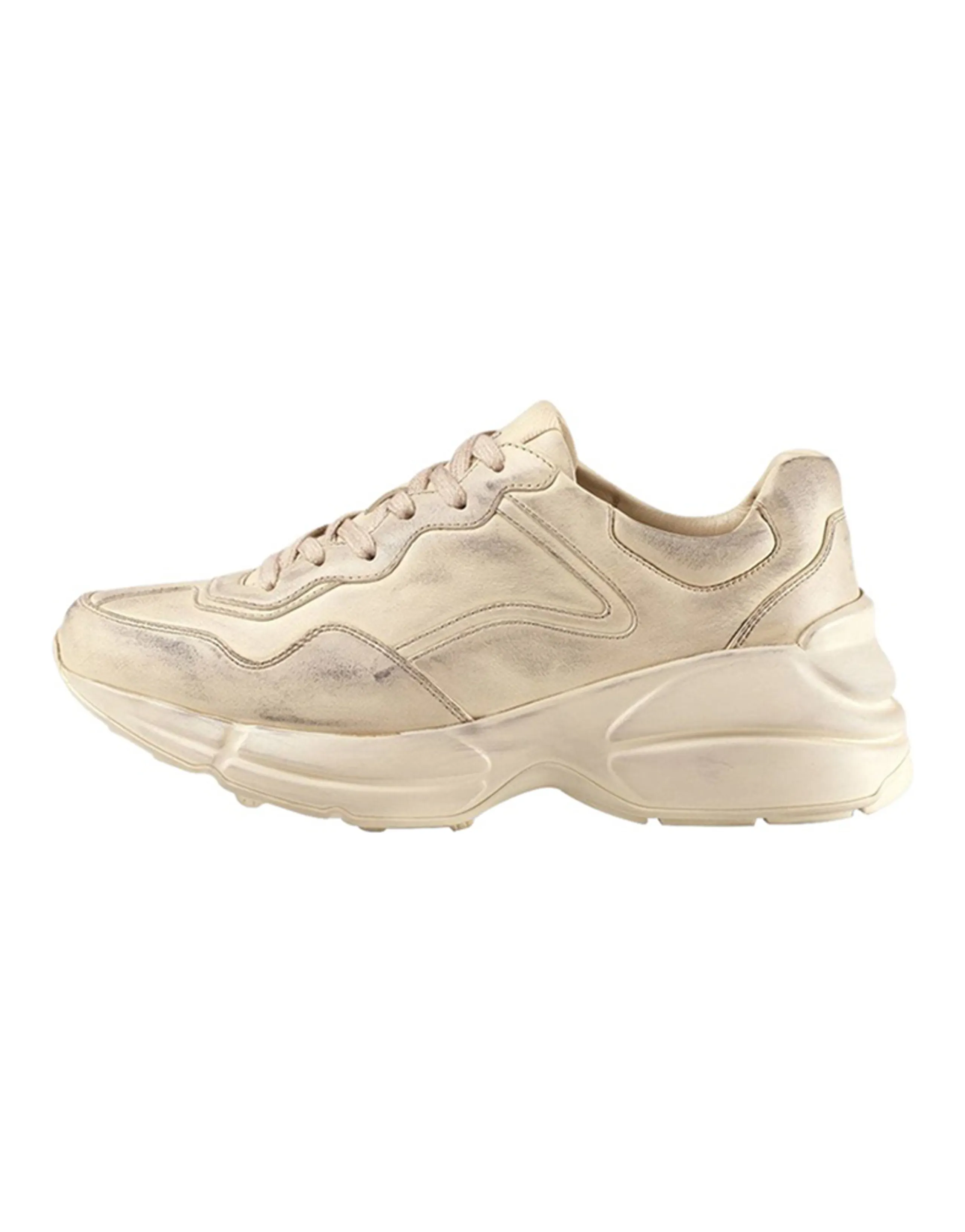 GUCCI Women's Rhyton 'Distressed Ivory' Women's