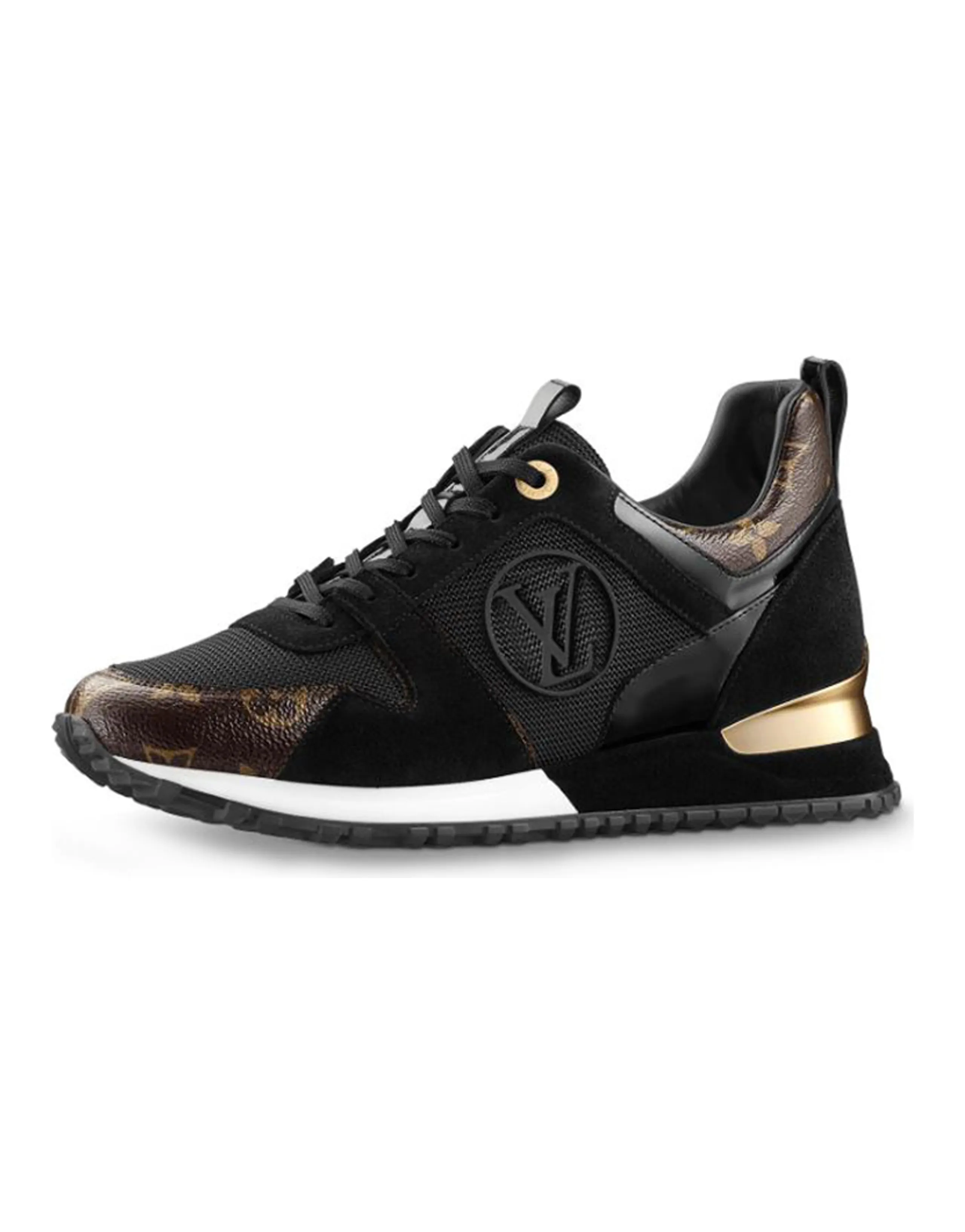 LOUIS VUITTON Run Away Black Monogram Women's