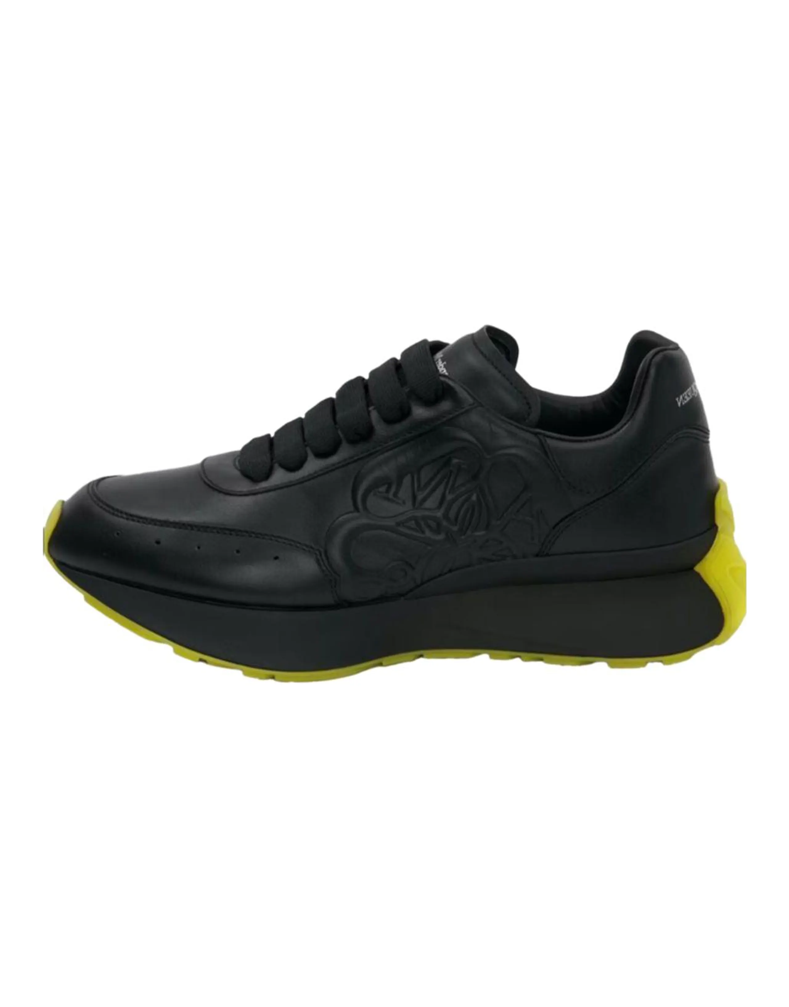 Alexander McQueen Sprint Runner Black Yellow