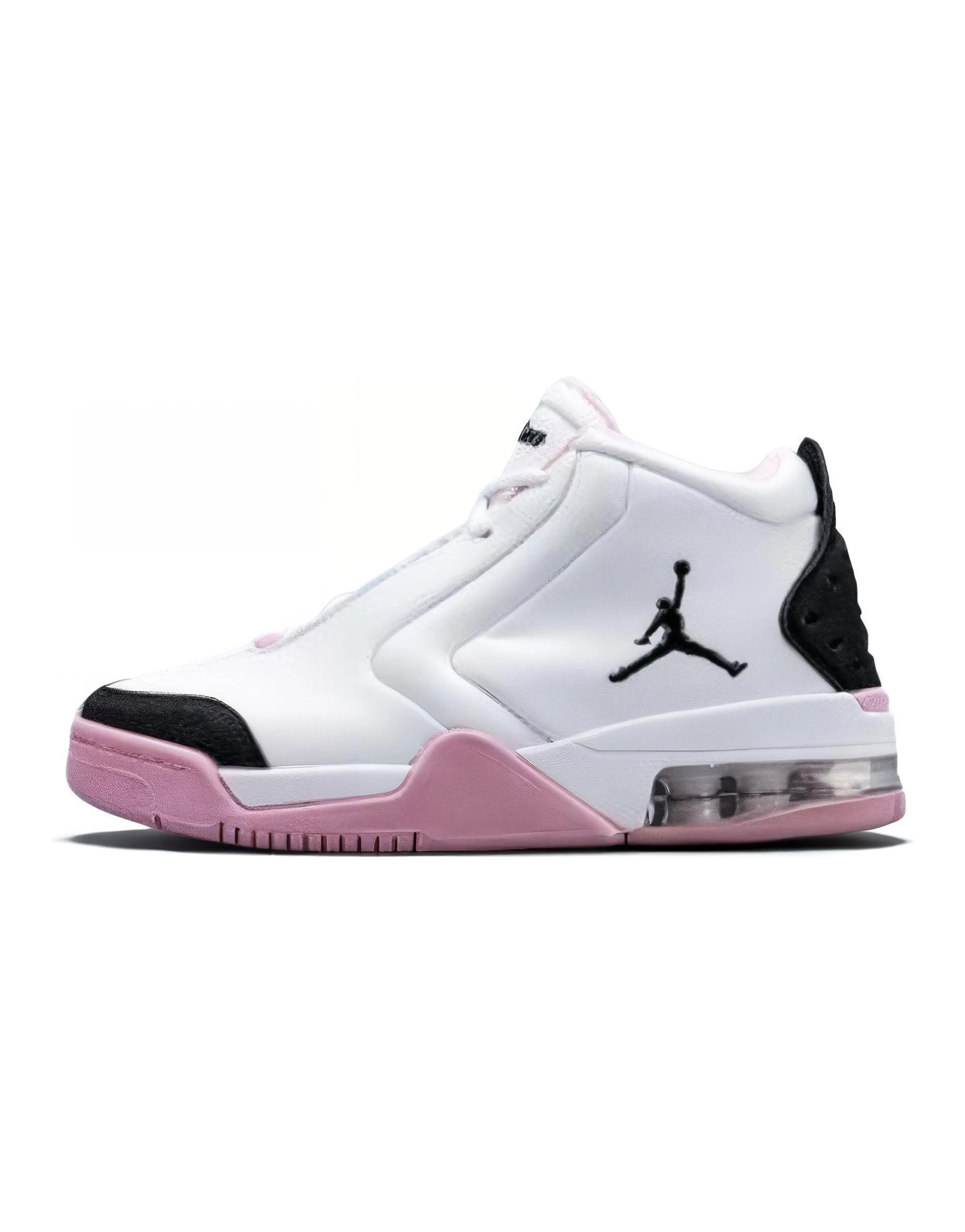 Air Jordan Big Fund Sneakers White/Black/Pink GS