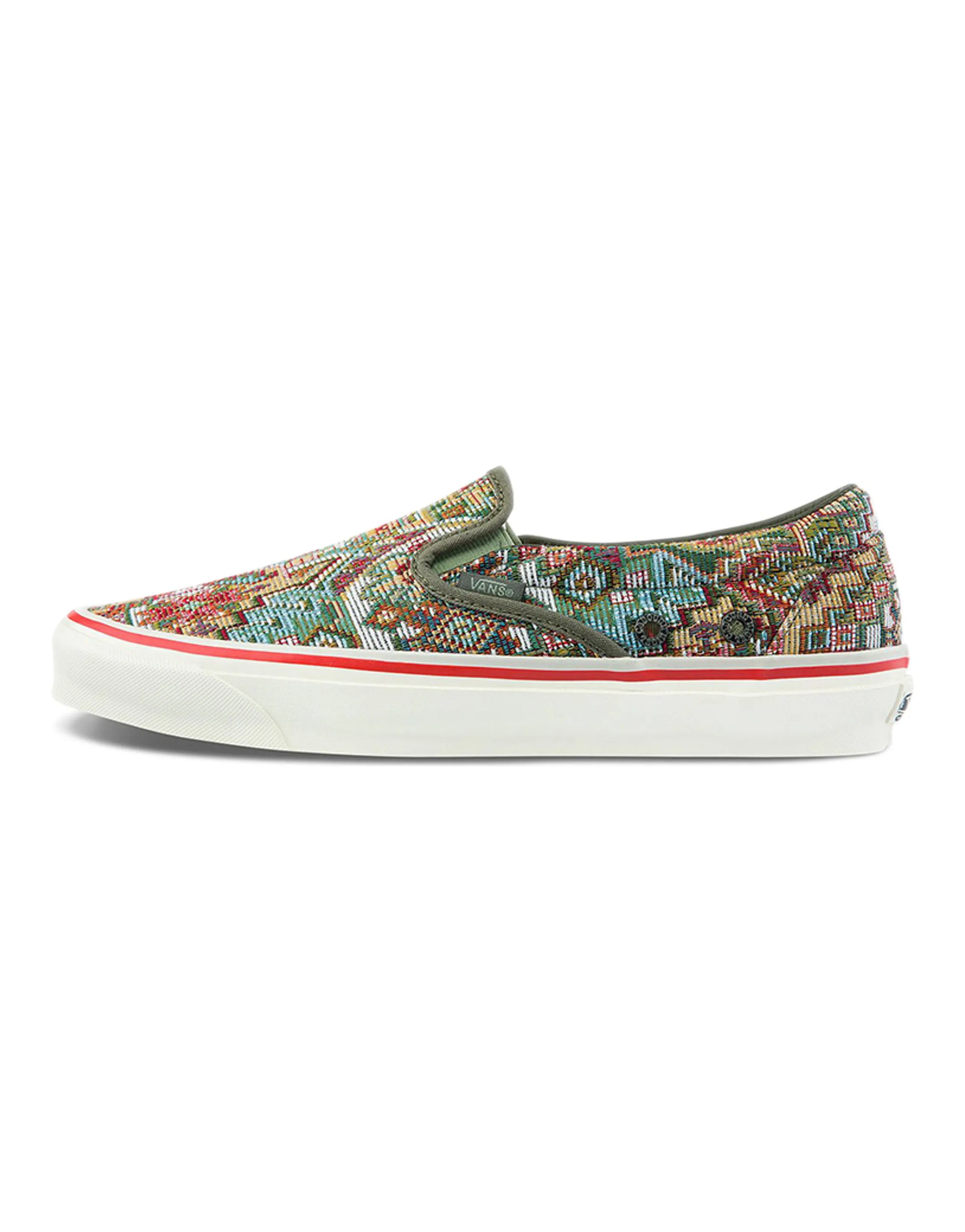 Slip On Nigel Cabourn X Og Classic Vans Lx 'Carpet Green Mix'