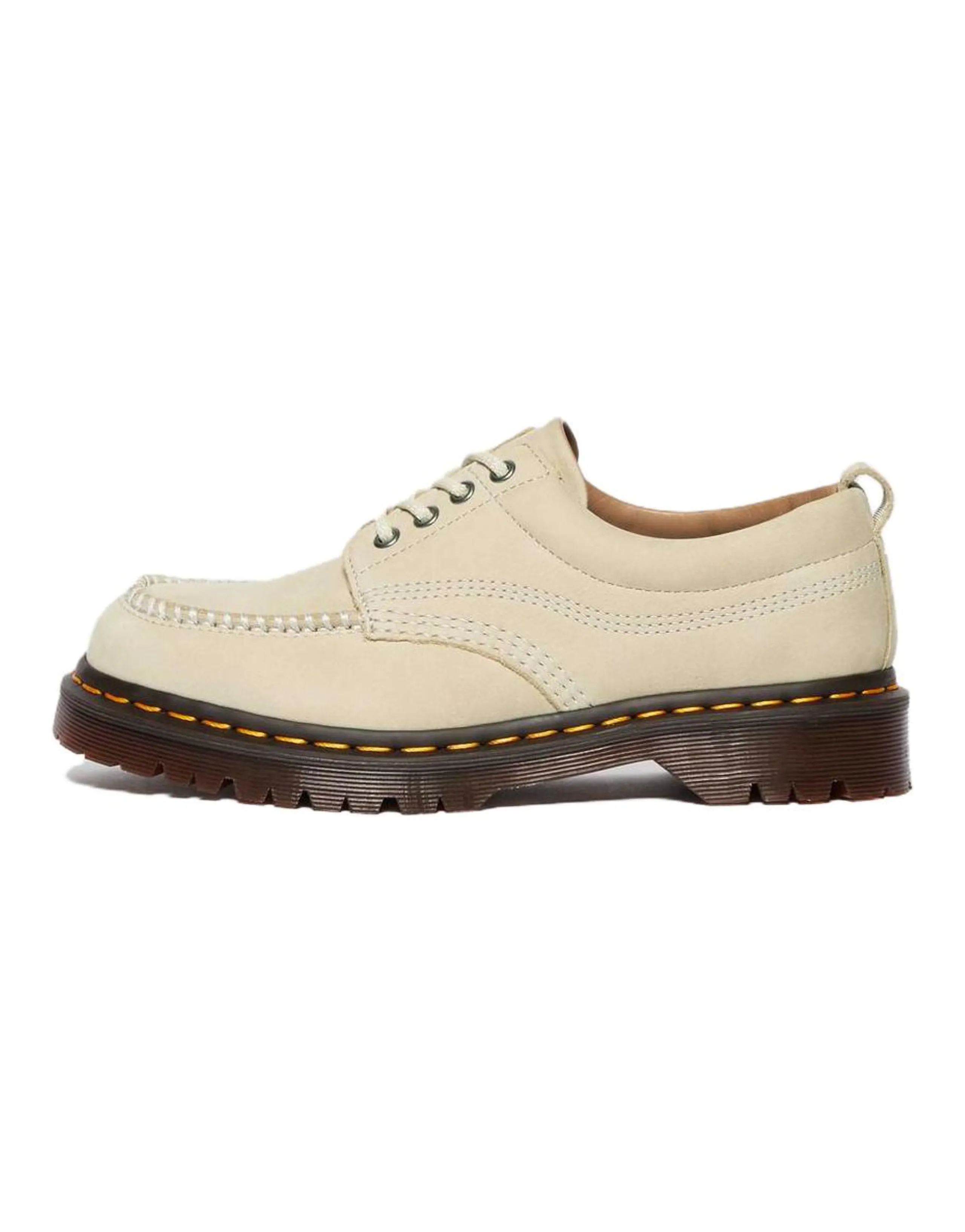 Dr. Martens Lowell Leather Comfortable Versatile Low-Top Casual Shoes Unisex Camel