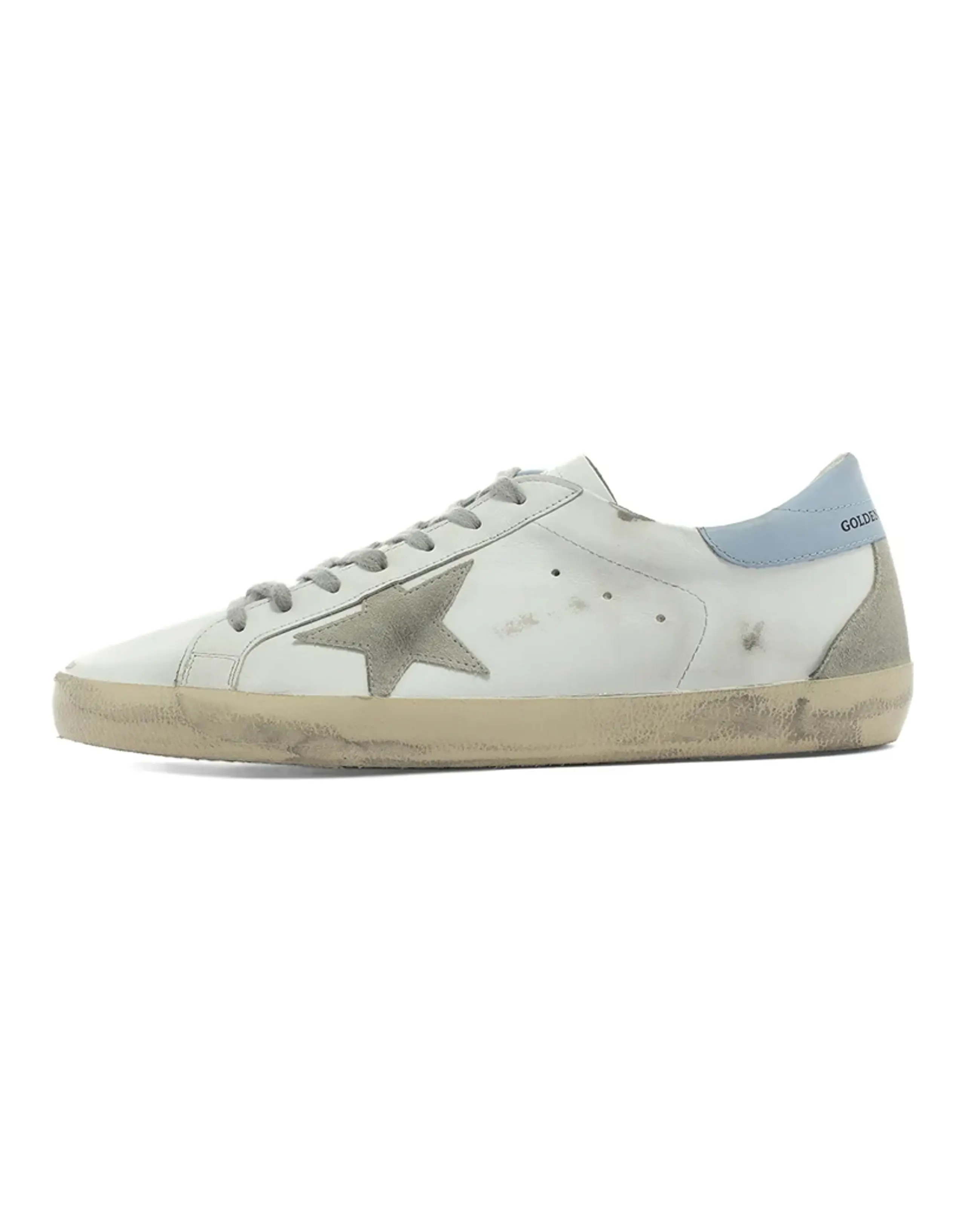 Golden Goose Super-Star Stylish Skateboarding Shoes Women's White Vintage Version