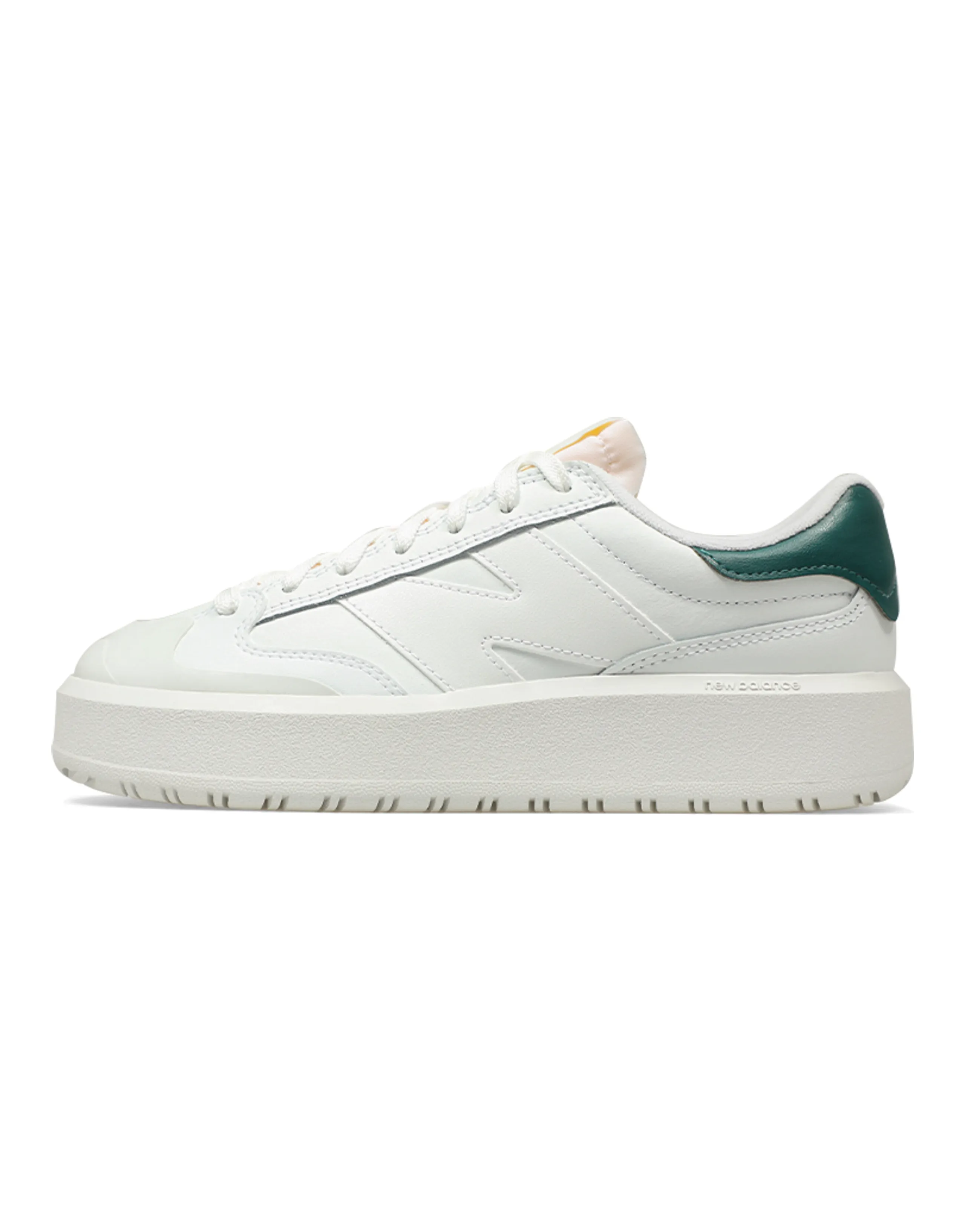 New Balance CT302 White Vintage Teal Maize