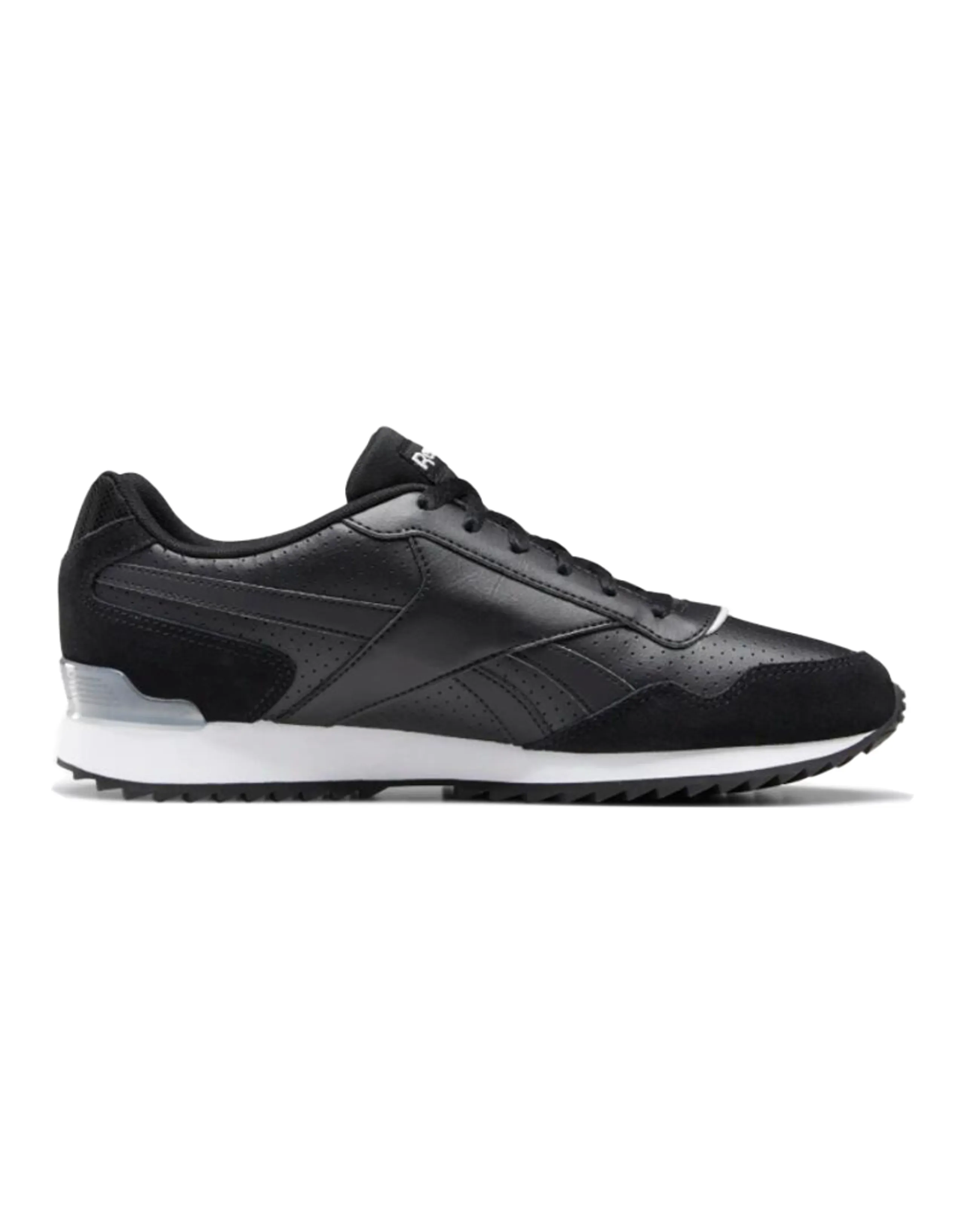 Reebok Royal Glide Ripple Clip Sport Shoes Black