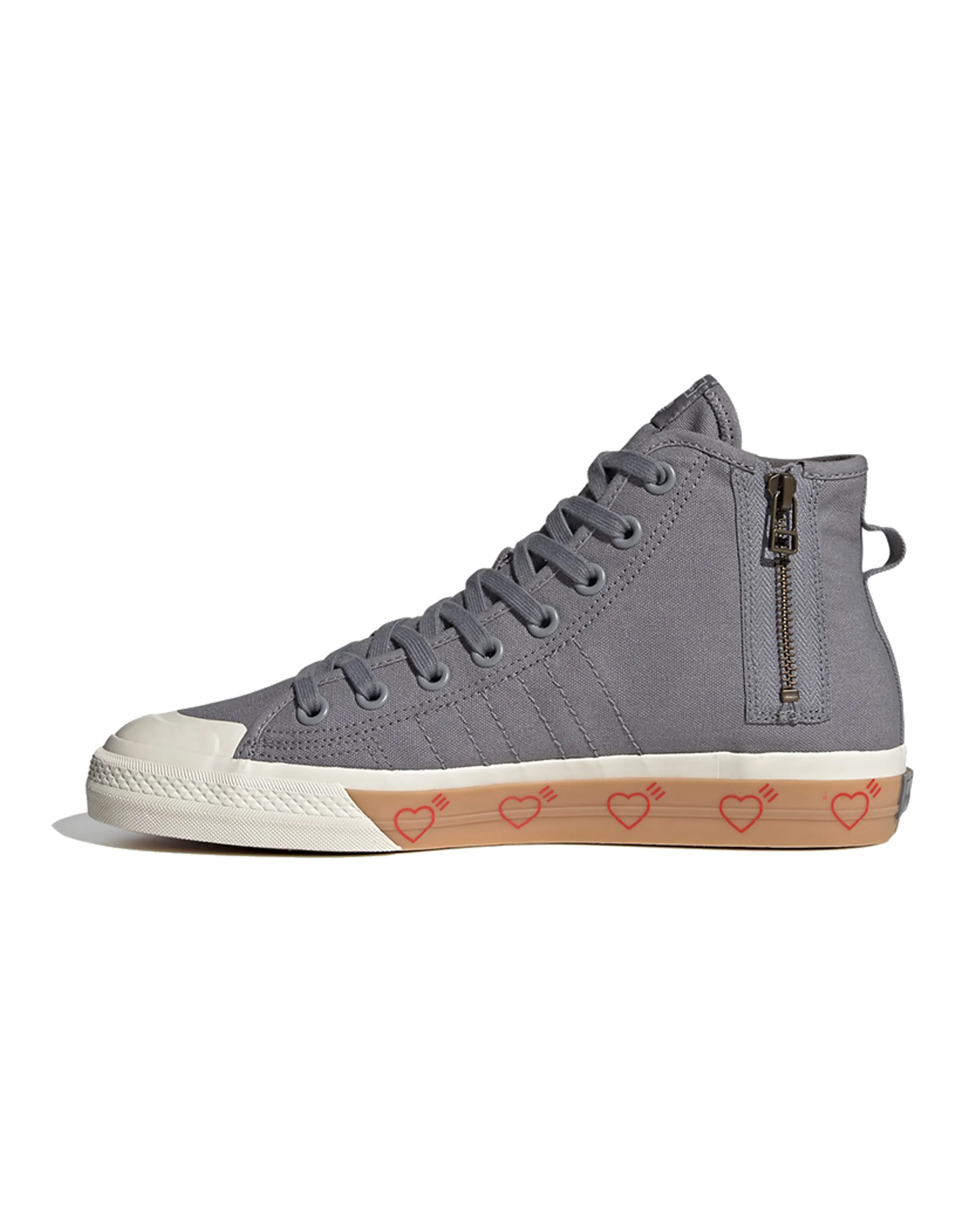 Adidas Originals Nizza Hi Human Made Grey Five