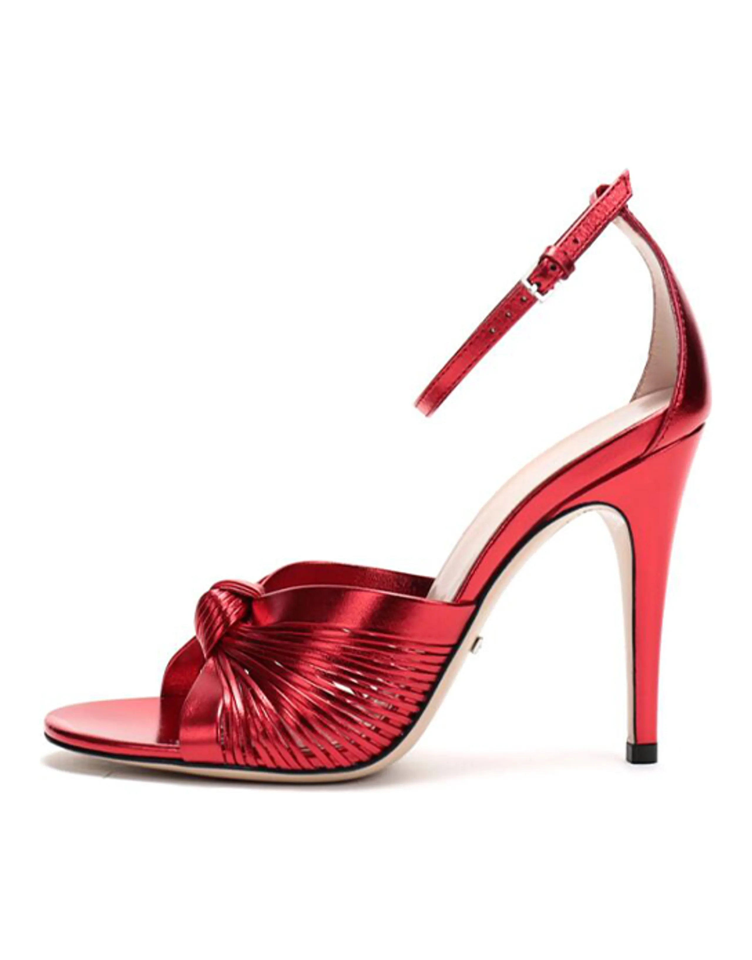 GUCCI One Strap Sandals Women's Red