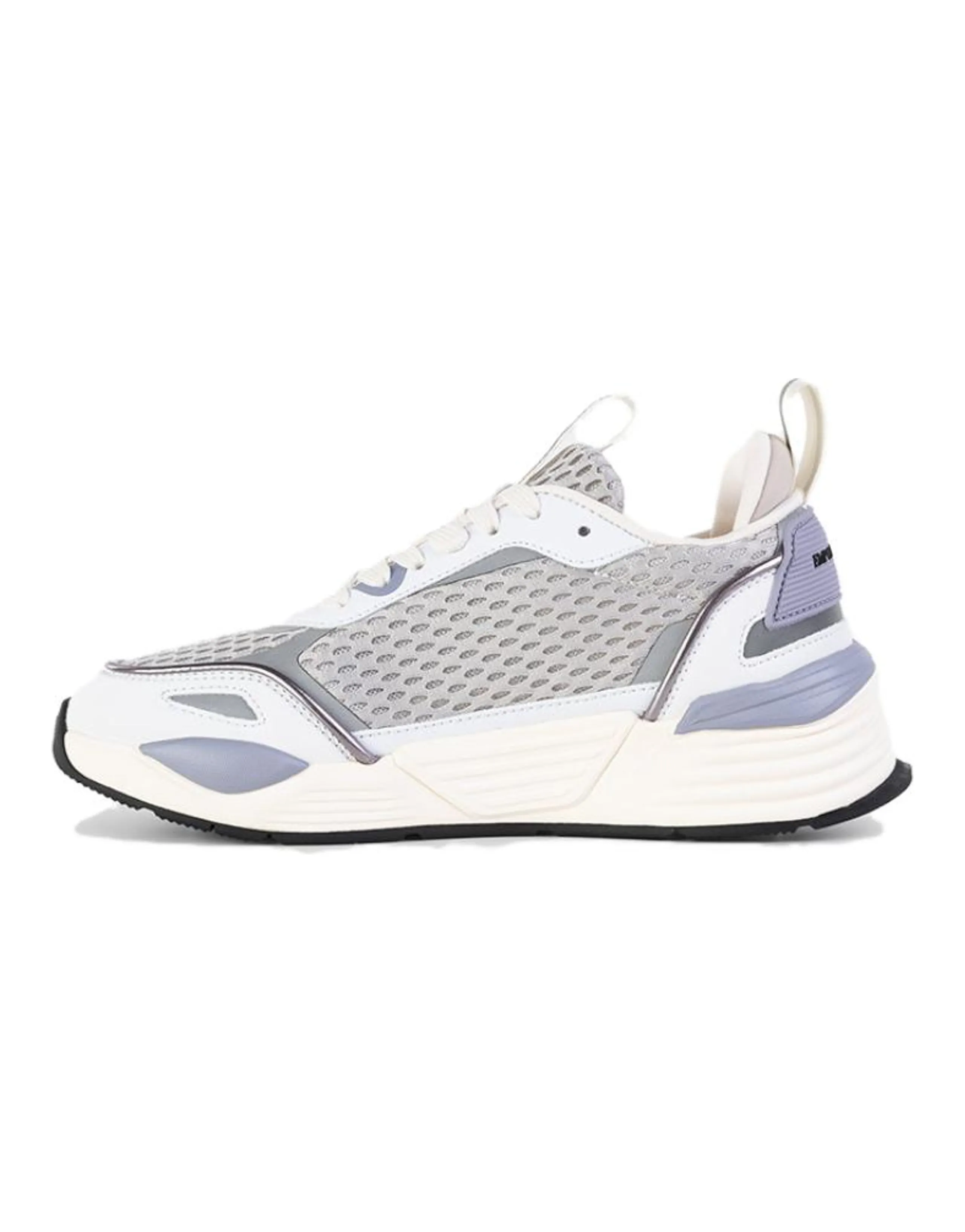 EMPORIO ARMANI Logo-plaque Low-top Sneakers