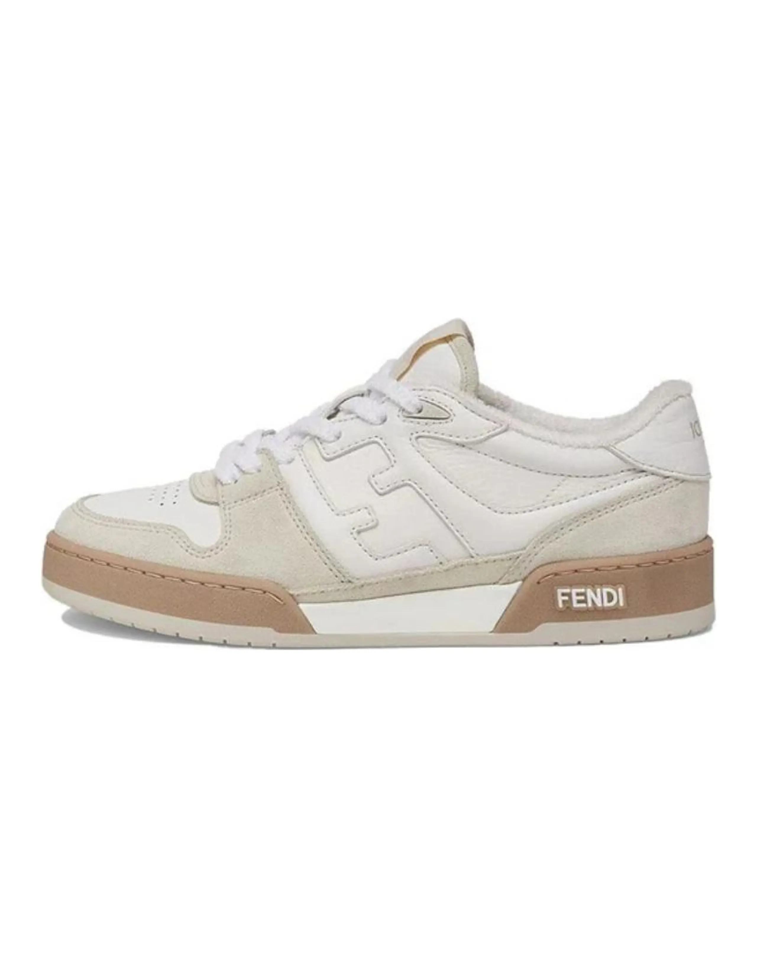 FENDI Match Low Top Suede 'White'